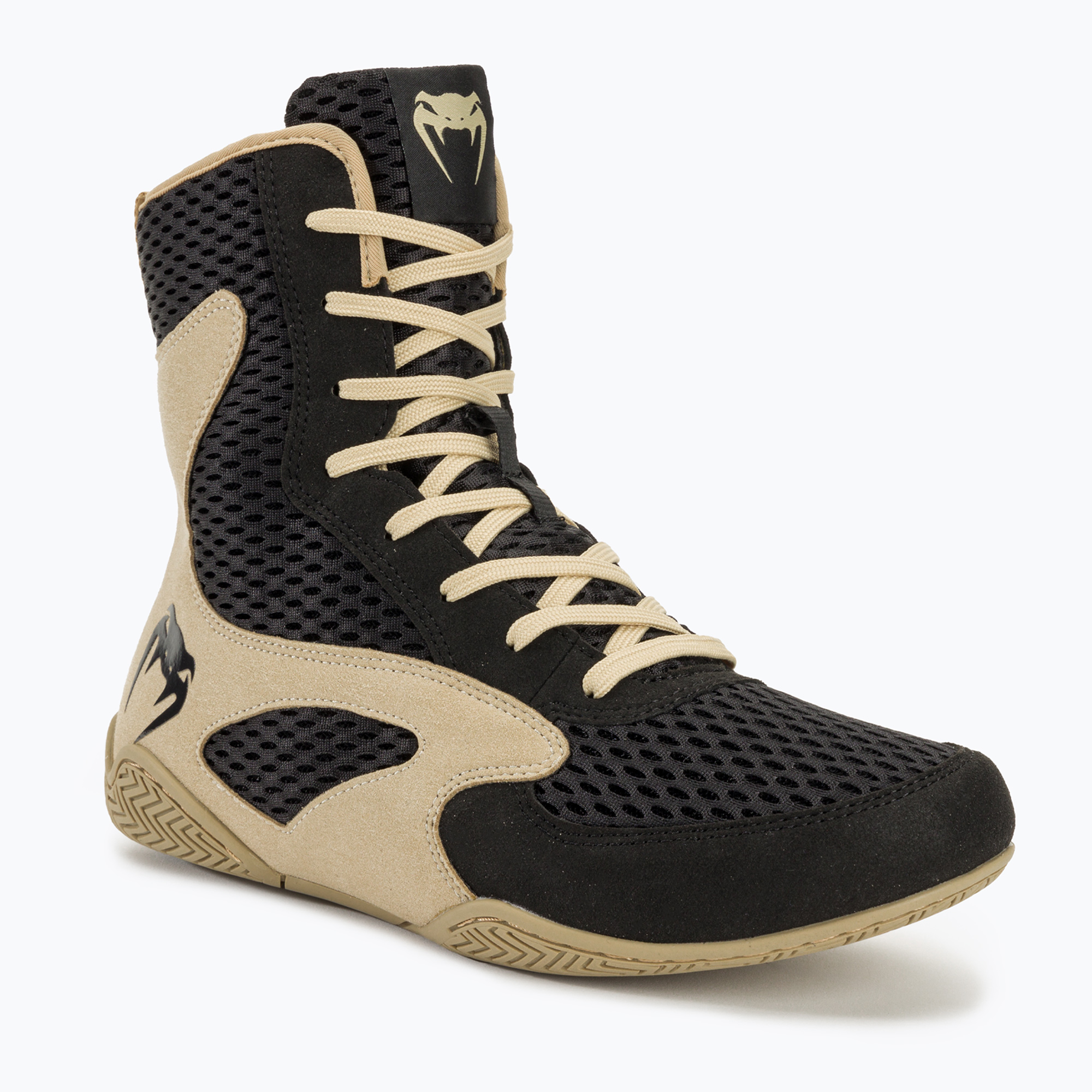 Venum Contender Boxing shoes black/sand (44.5 EU)