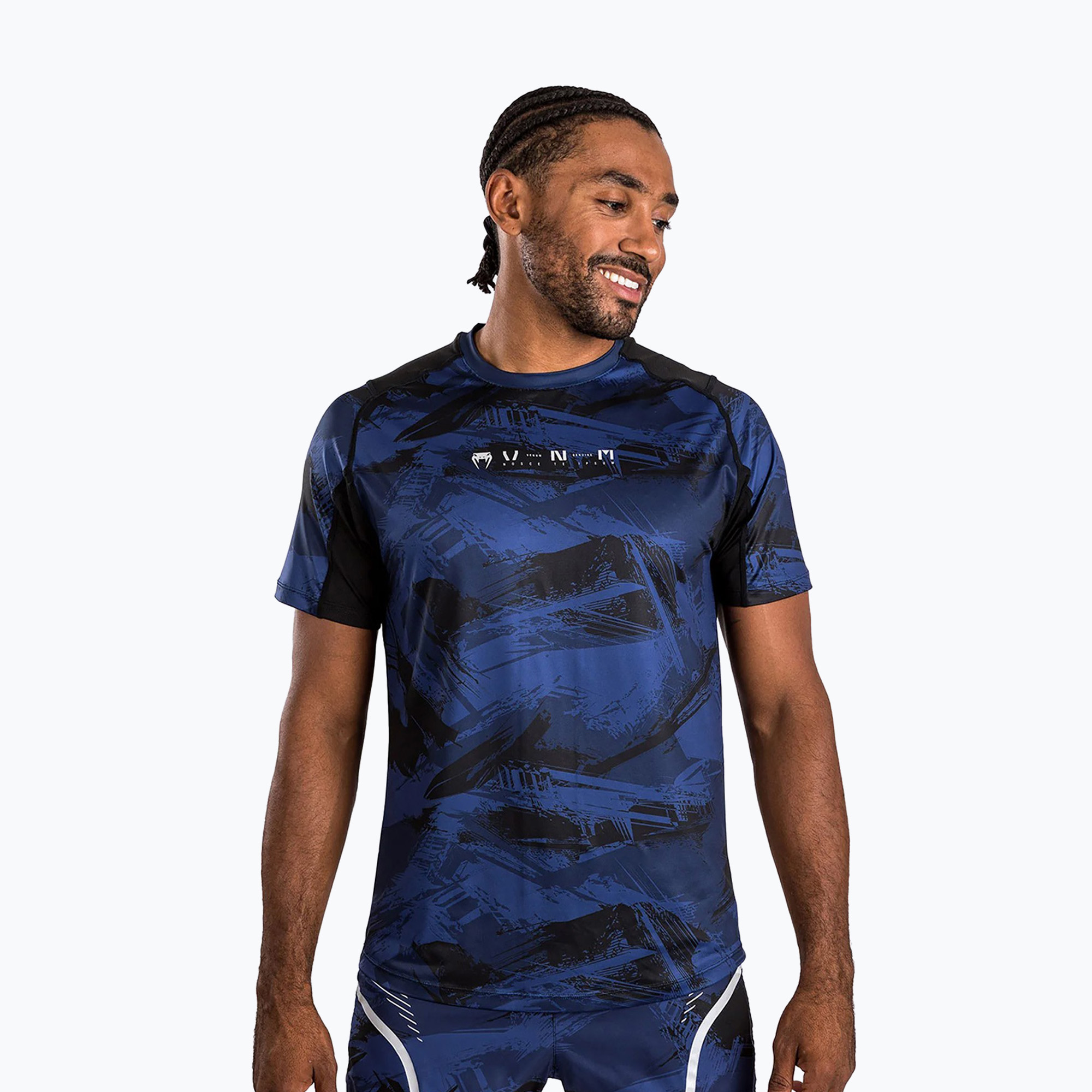 Men's Venum Electron 3.0 Dry-Tech T-shirt navy (XXL)
