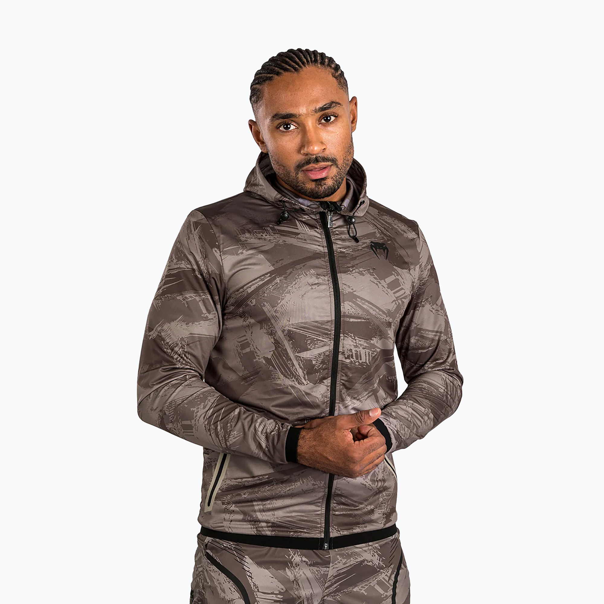 Men's Venum Electron 3.0 Hoodie sand (S)