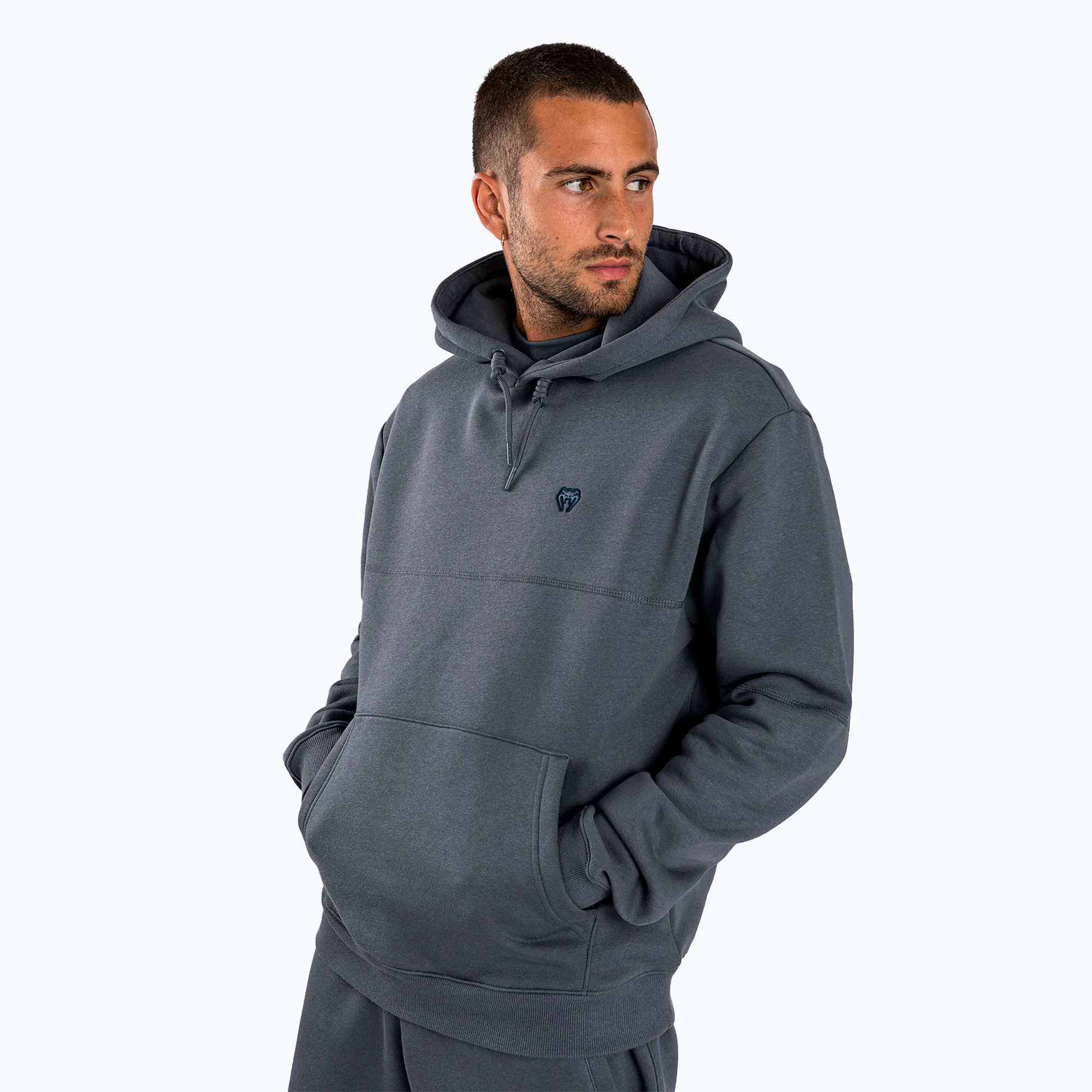 Men's Venum Silent Power Hoodie navy blue (XXL)