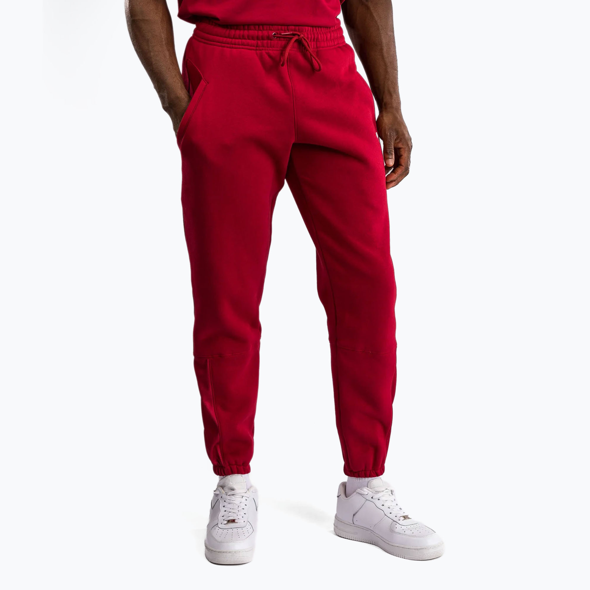 Men's trousers Venum Silent Power cherry red (M)