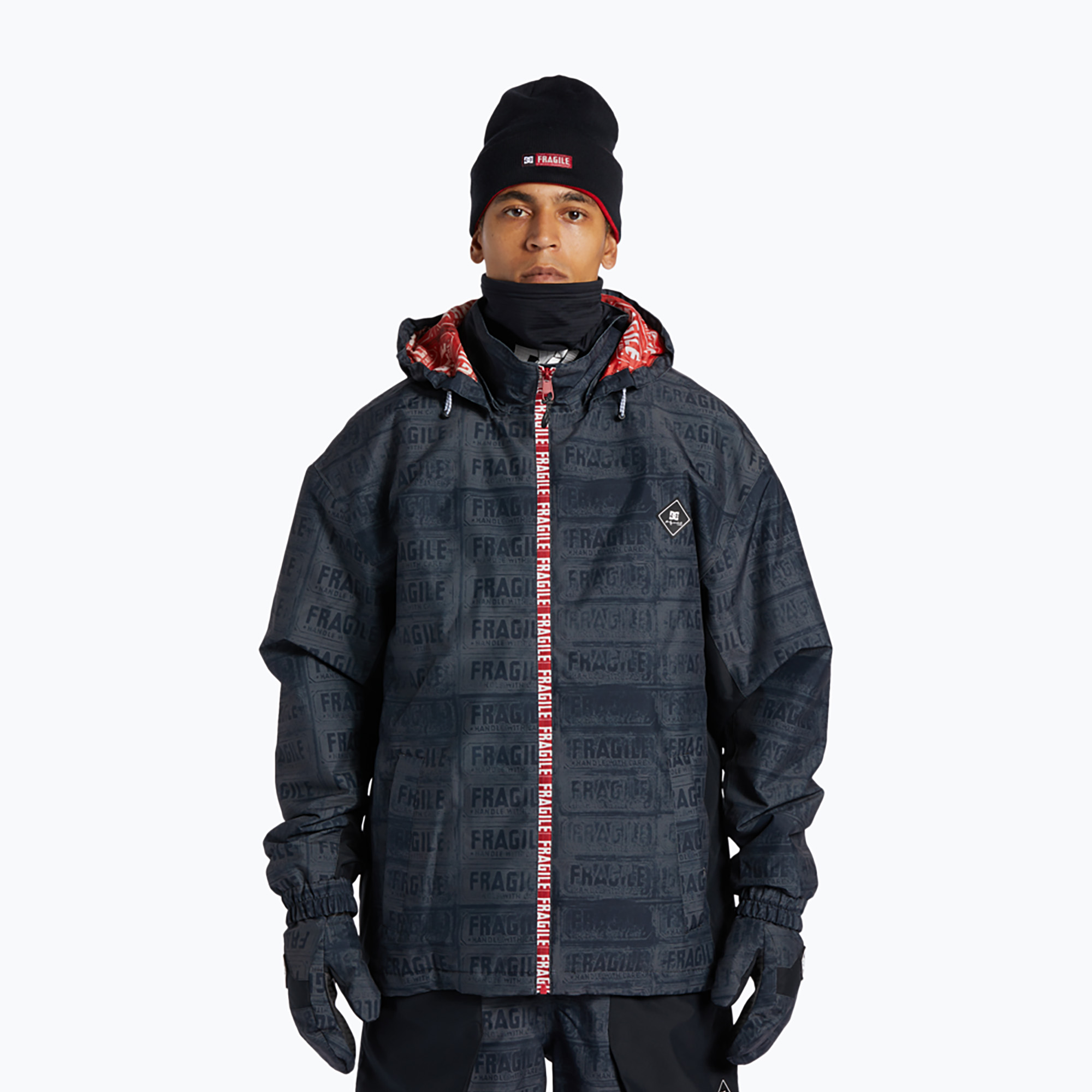 Men's snowboard jacket DC AW Vista black fragile (S)