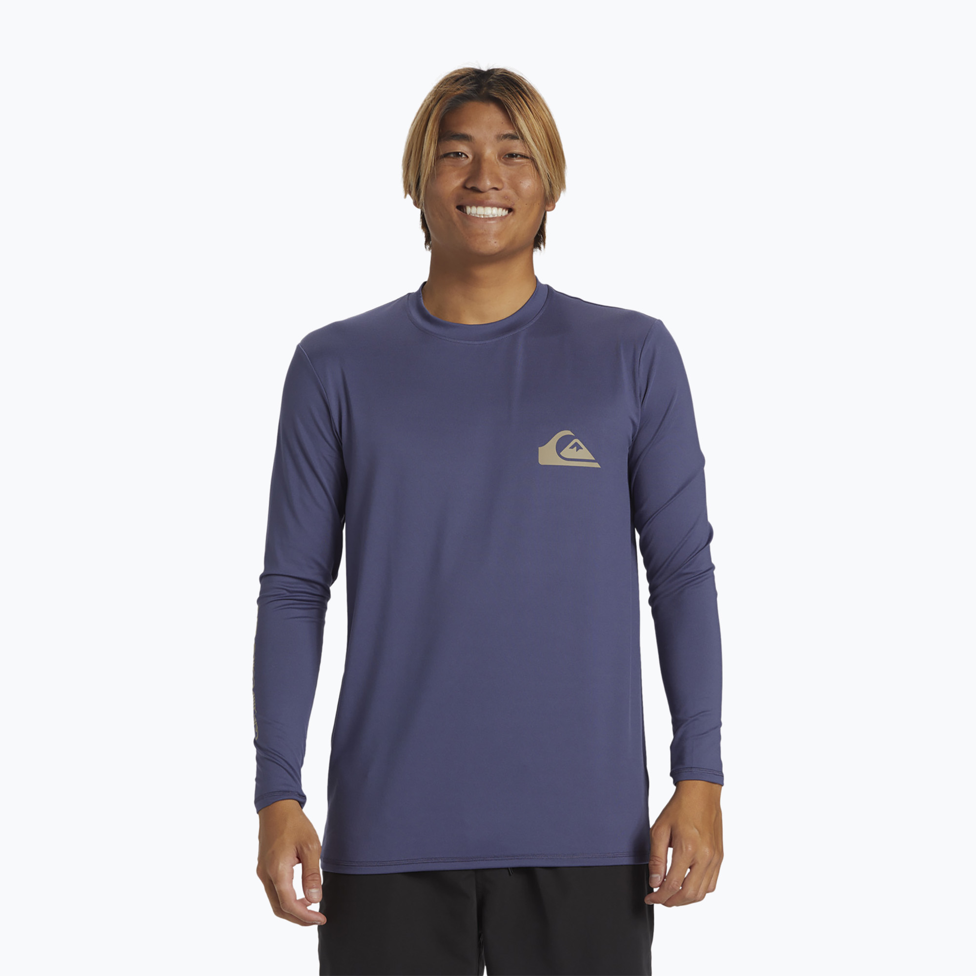Quiksilver Men's Everyday Surf Tee crown blue Longsleeve