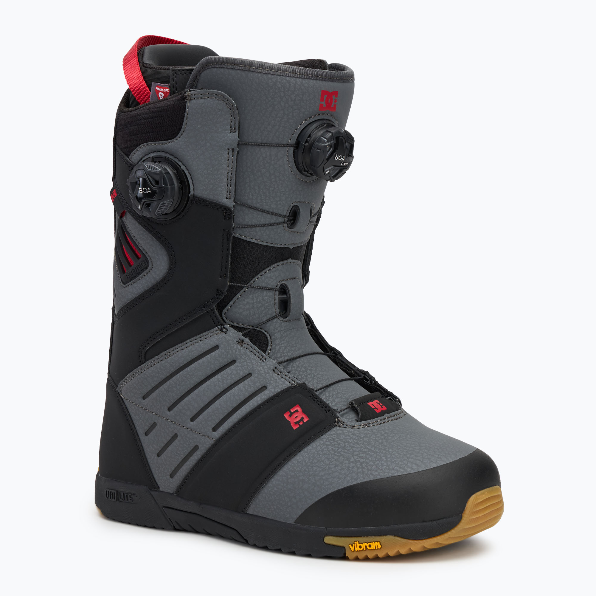 Men's snowboard boots DC Judge black/grey/red