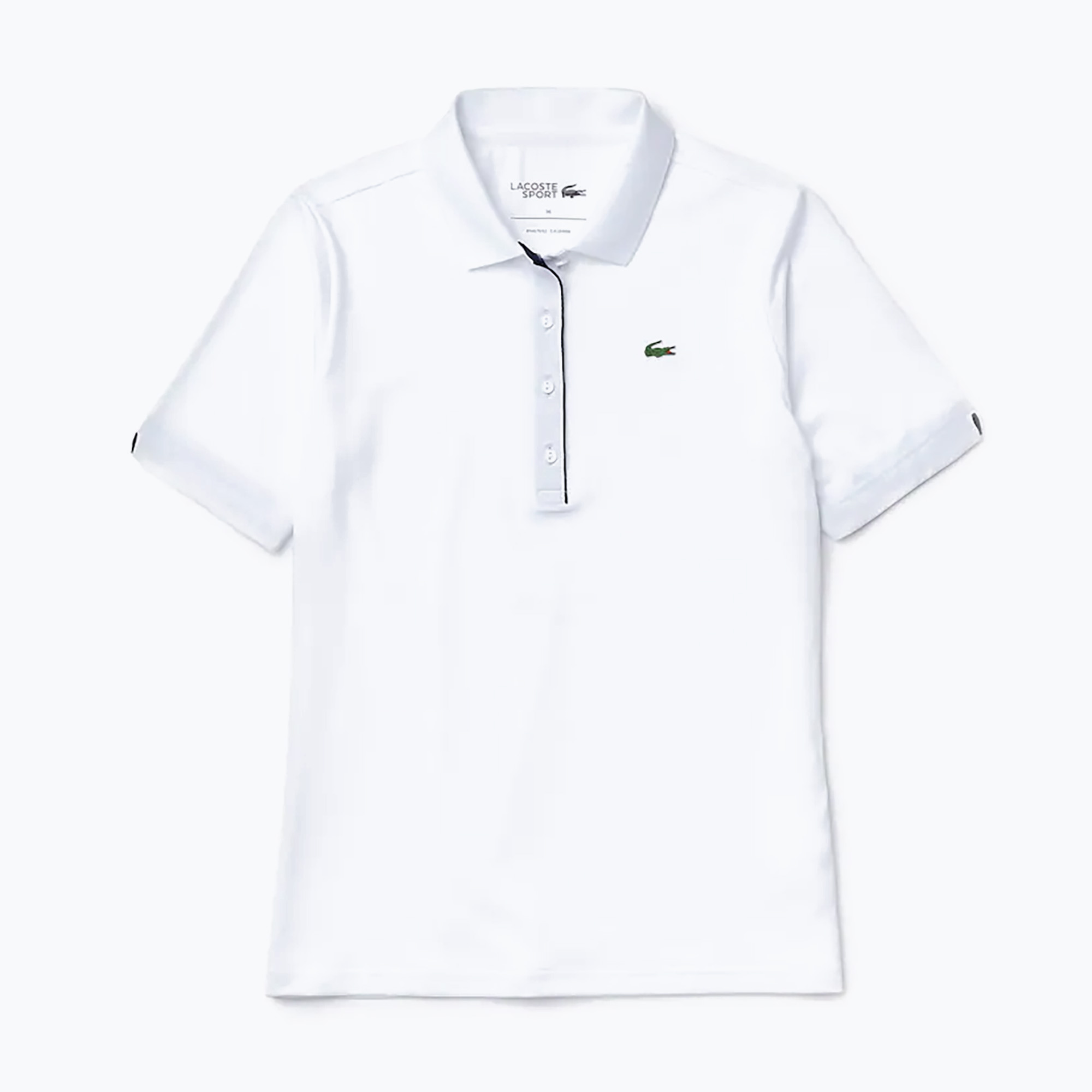 Lacoste women's tennis polo shirt white PF5179 (38)