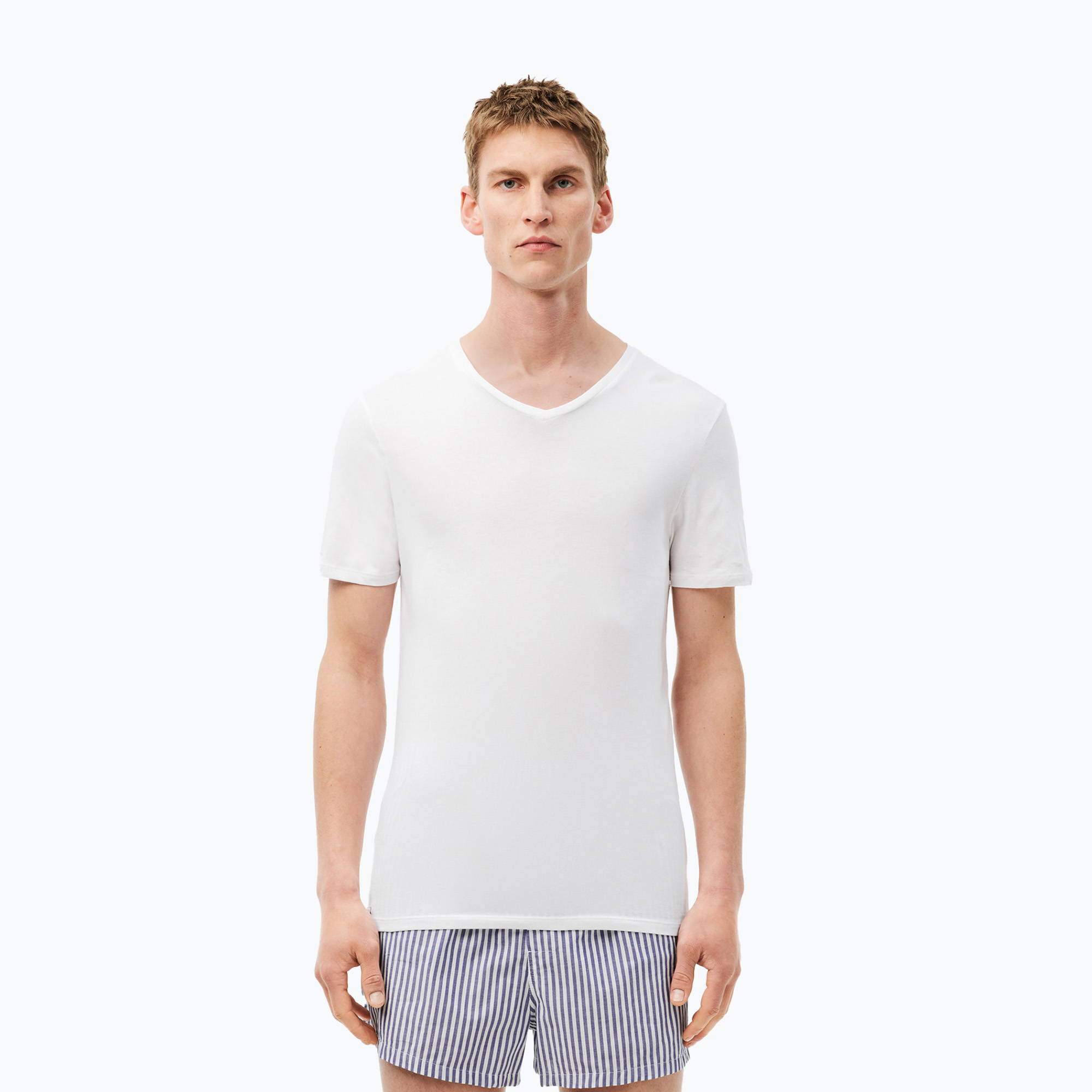 Lacoste men's t-shirt TH3374 3-pack white