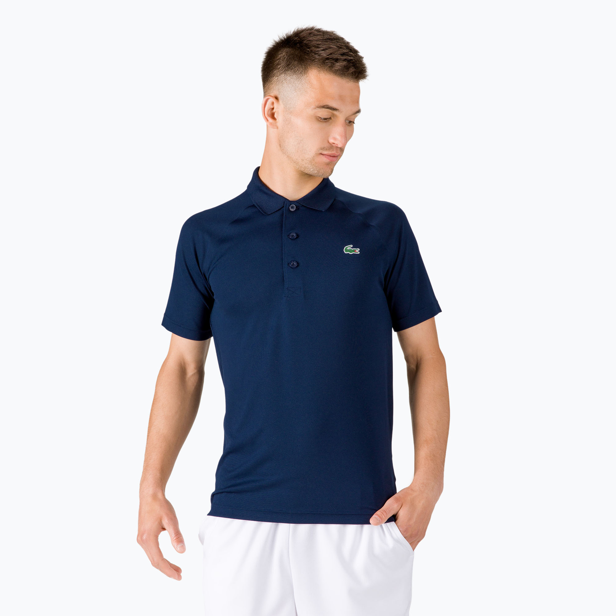 Lacoste men's tennis polo shirt blue DH3201 (S)