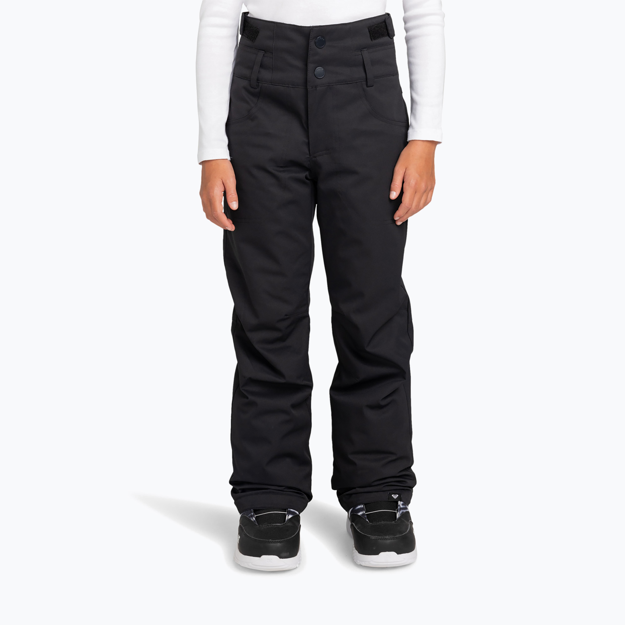 Children's snowboard trousers ROXY Diversion Girl true black (8/S)