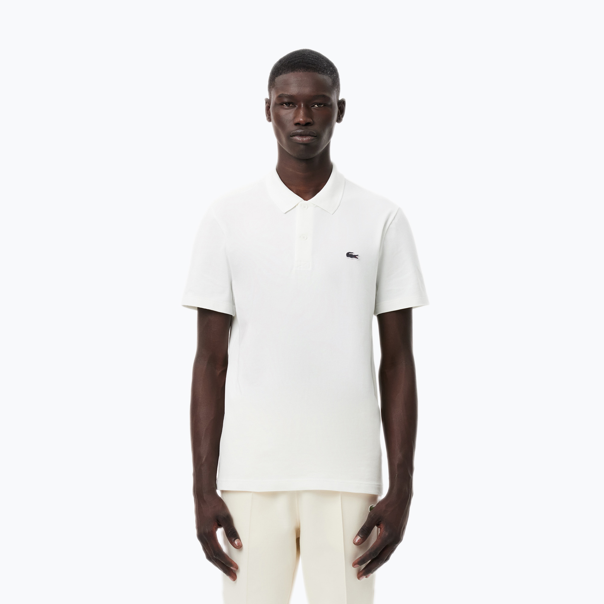 Men's polo shirt Lacoste Polo DH5522 white (M)