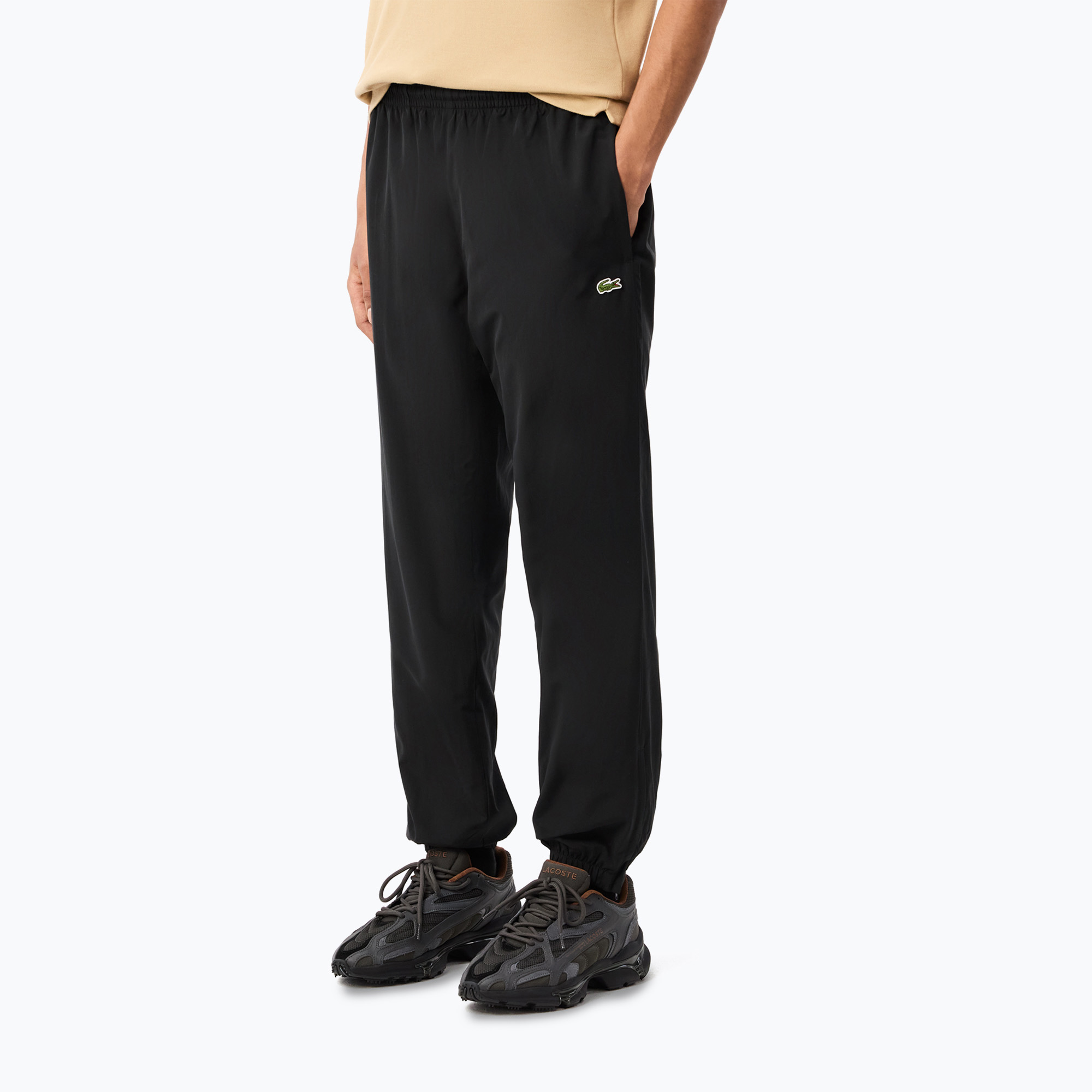 Lacoste men's trousers XH1618 black (S)