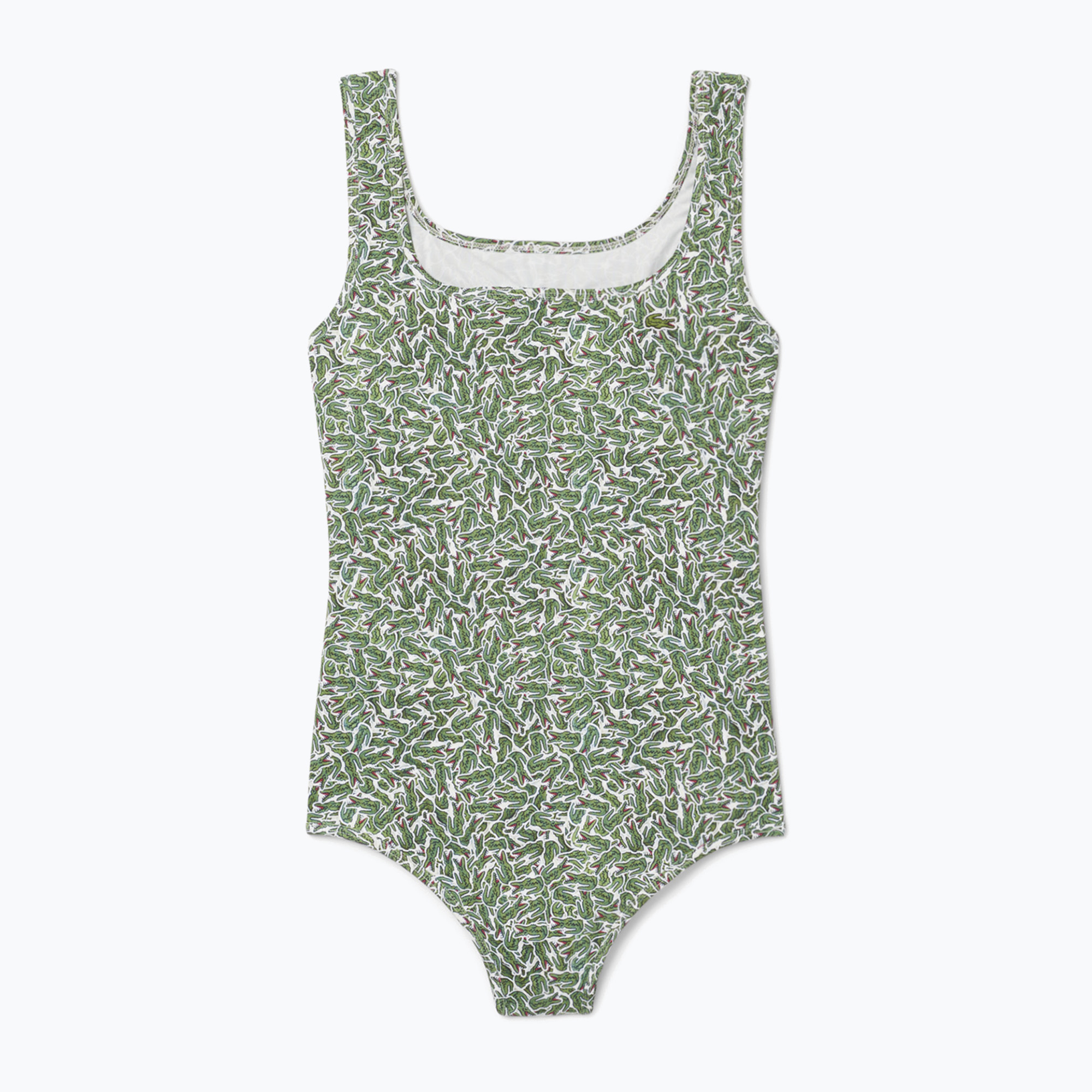 Lacoste women's swimsuit MF9608 green/flour (36)