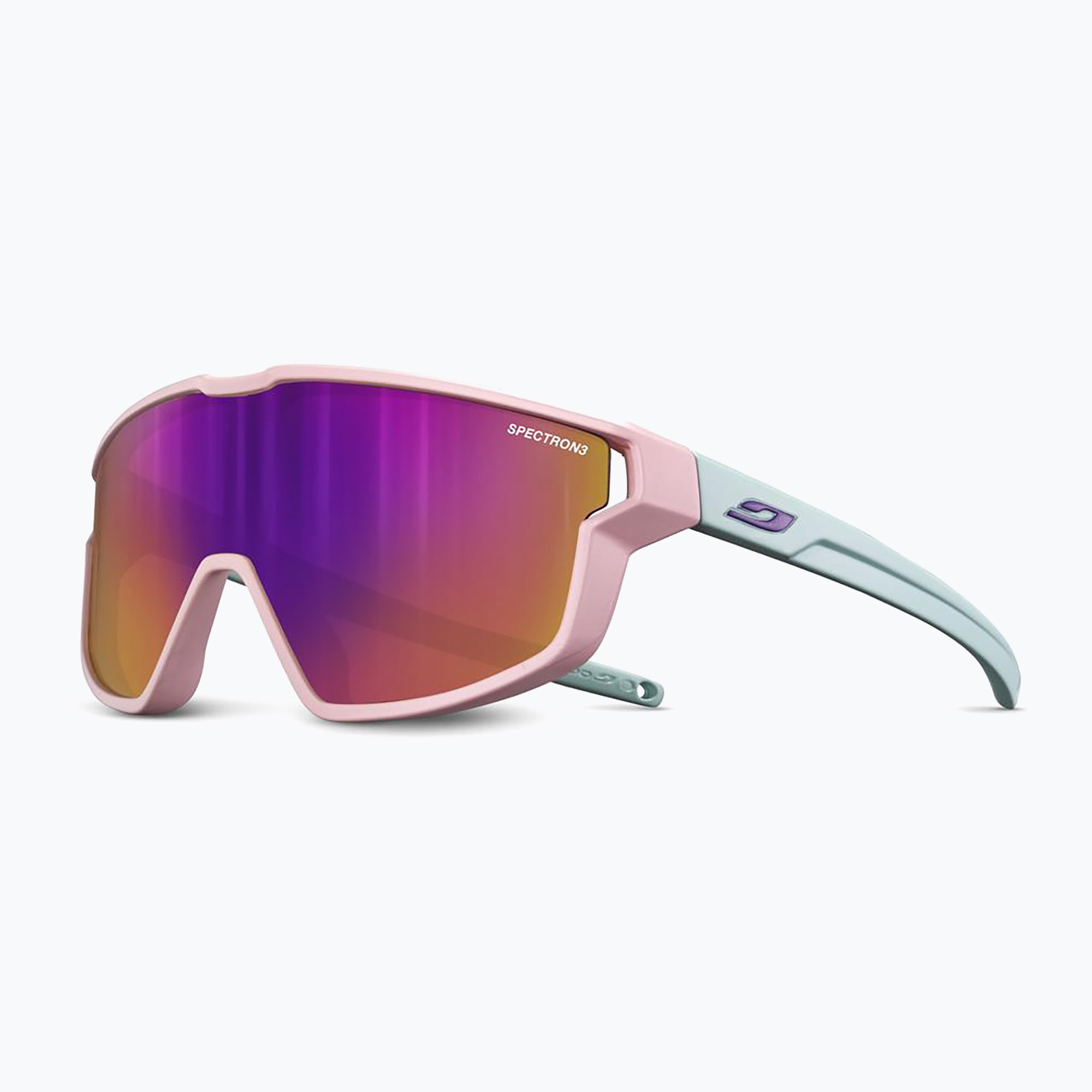Julbo Fury Mini Spectron matt pastel pink/pastel blue/pink flash children's sunglasses (4-8)