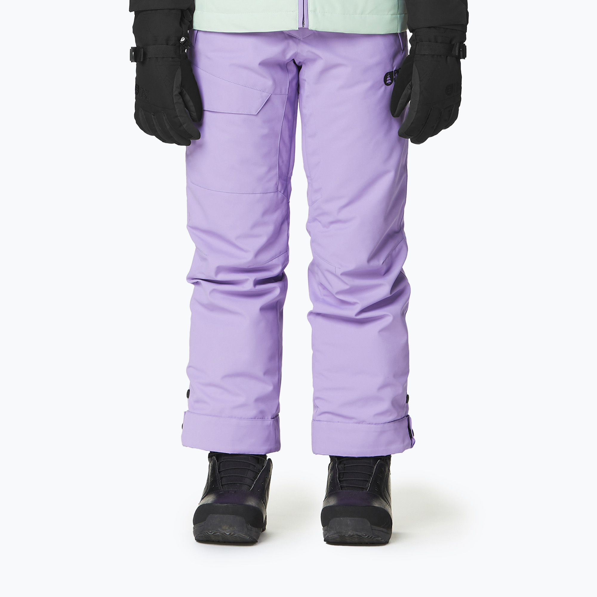 Picture Time paisley purple children's ski trousers (10)