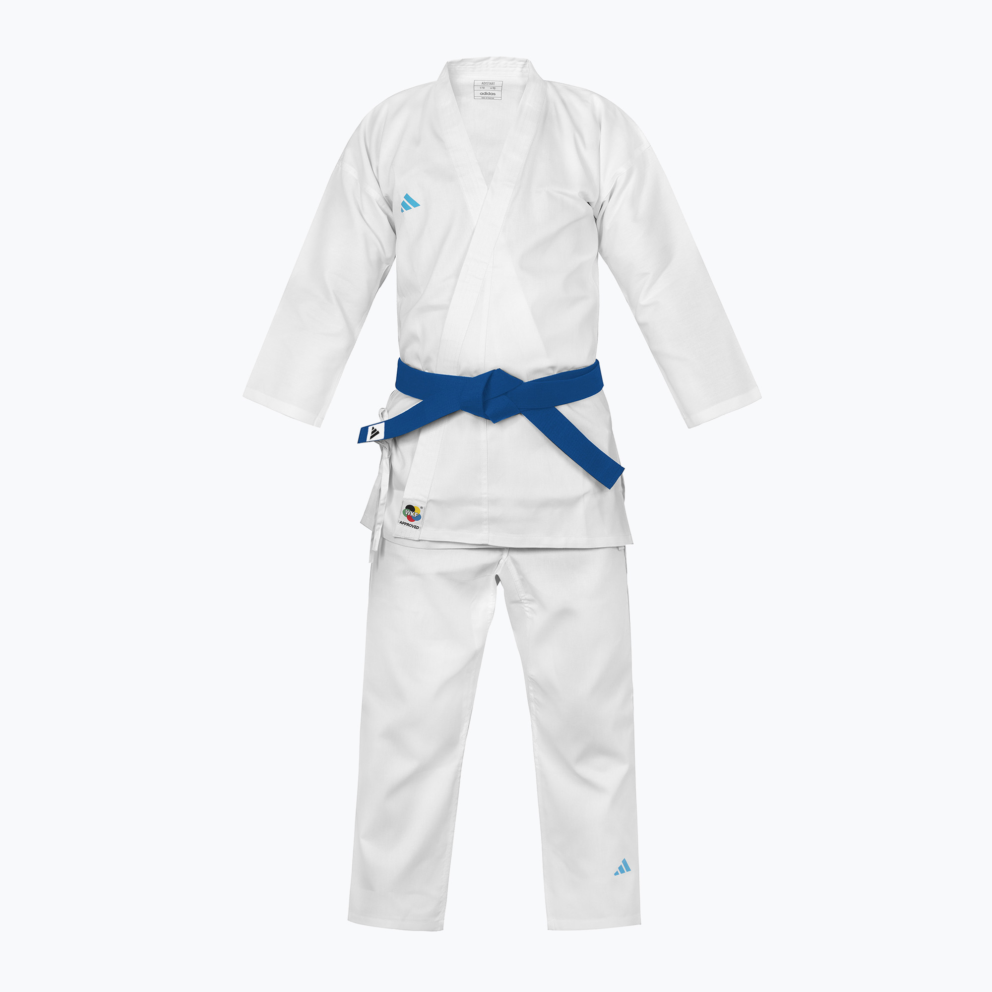 Adidas Evolution white children's karategi with belt (120-130cm)