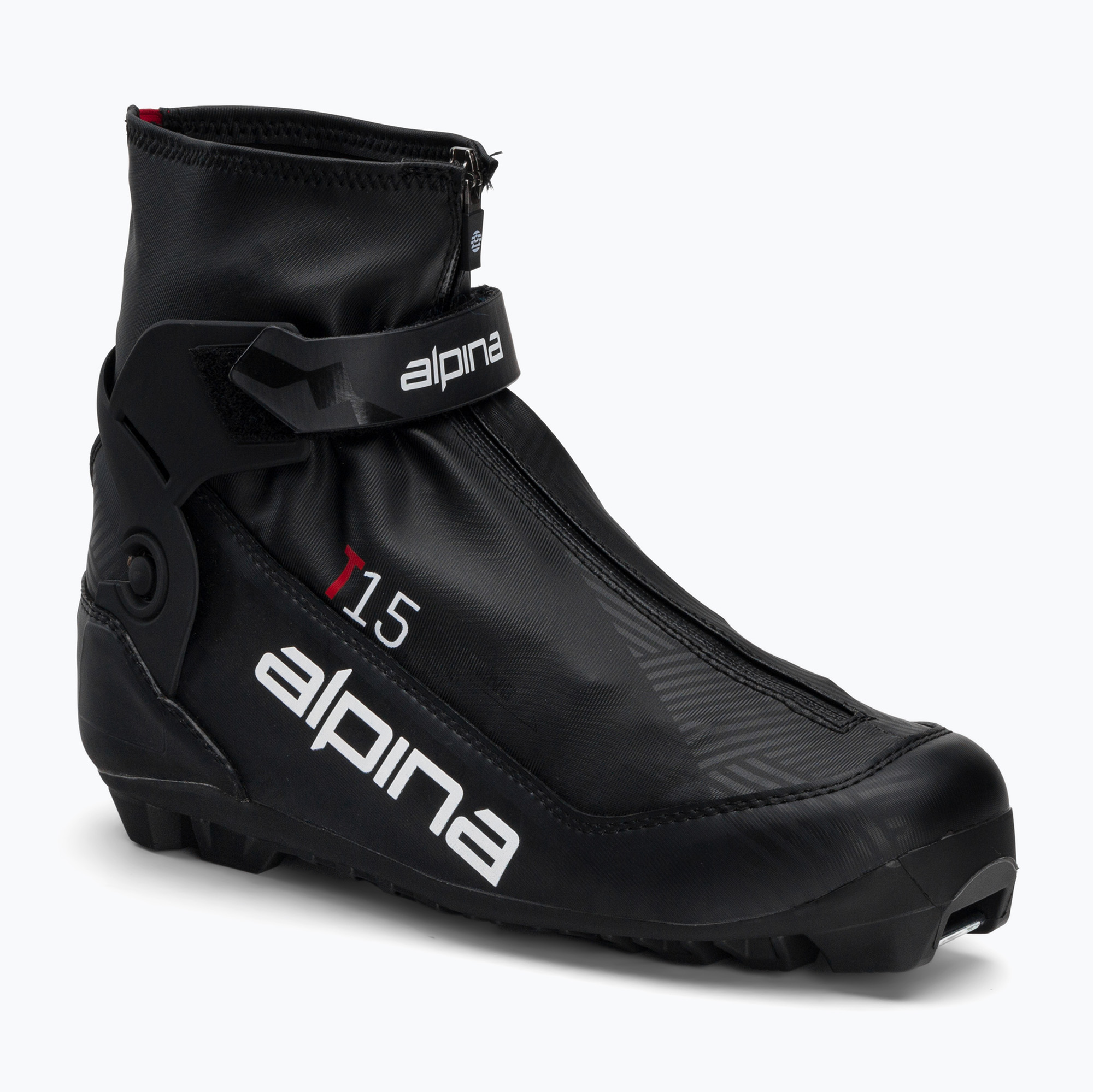 Men's cross-country ski boots Alpina T 15 black/red (44 EU)