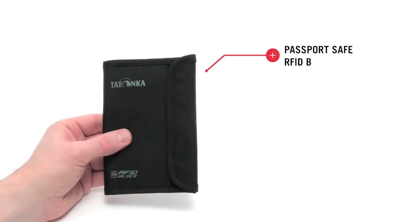 Tatonka Passport Safe RFID B wallet black