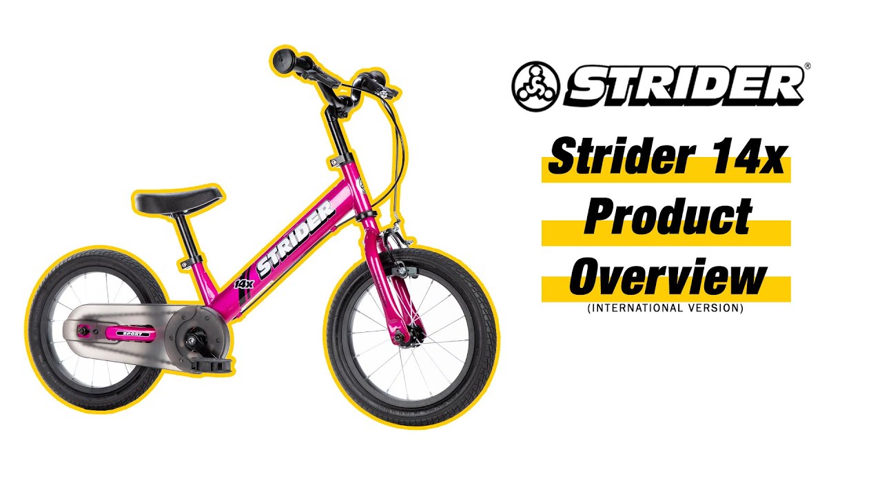 Strider 14x Sport pink SK-SB1-IN-PK cross-country bicycle