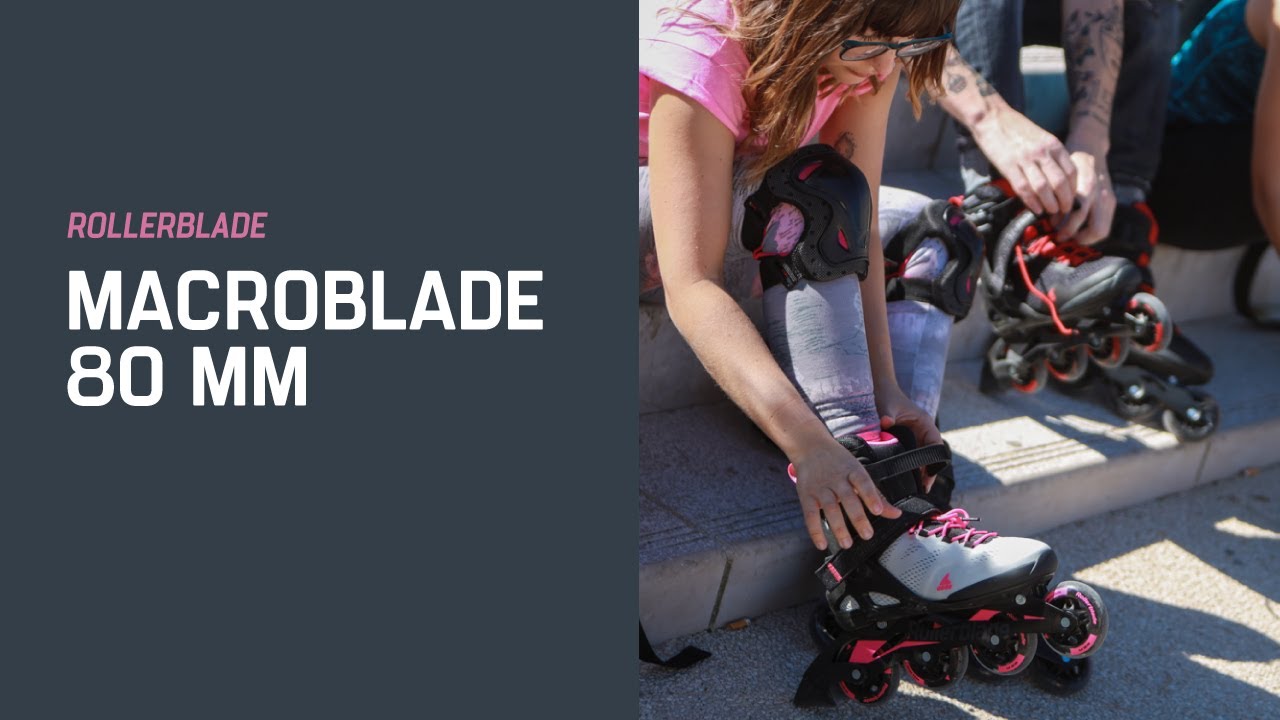 Men's Rollerblade Macroblade 80 roller skates black 07100600 1A1