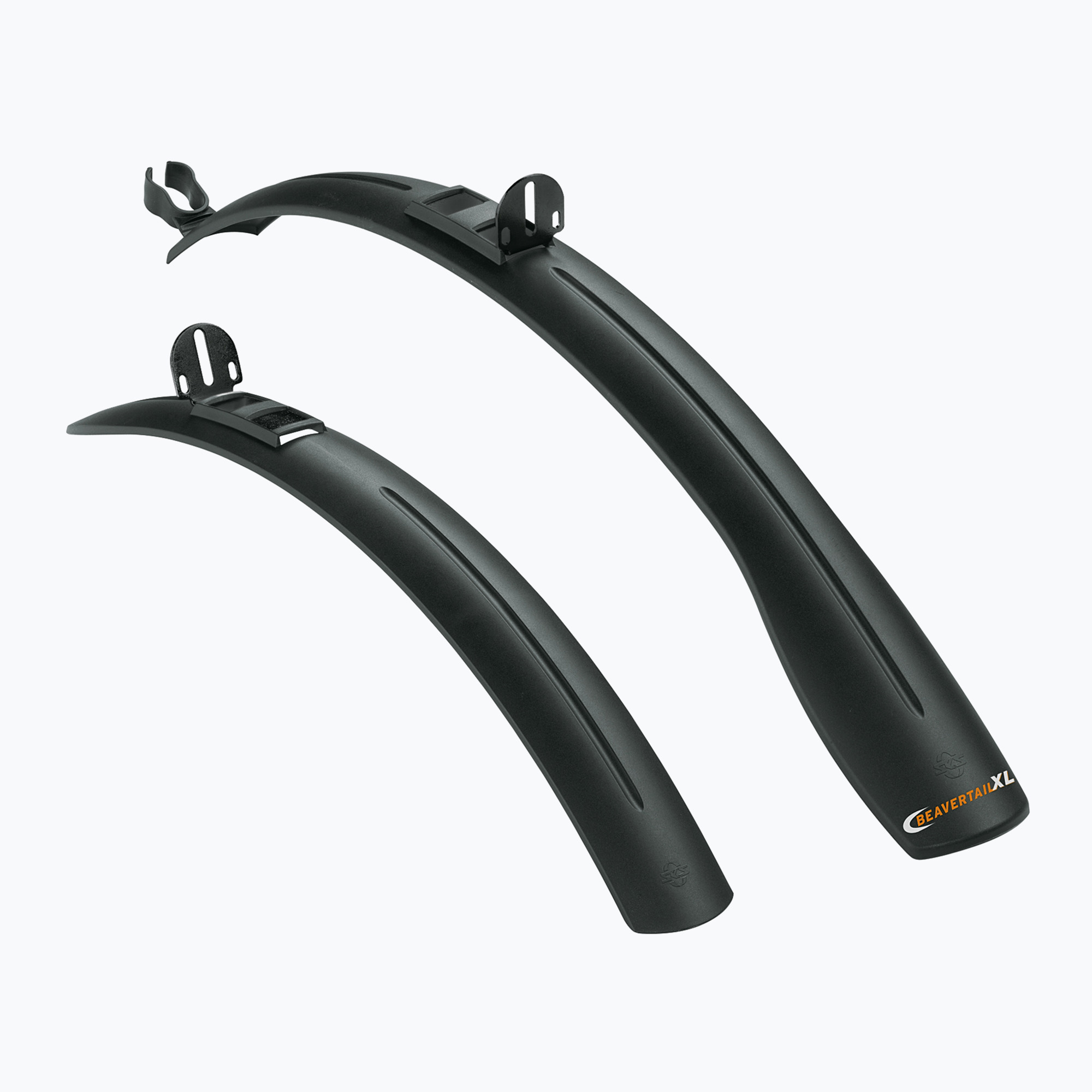 SKS Beavertail XL bicycle mudguards black 10101 (26"-28")