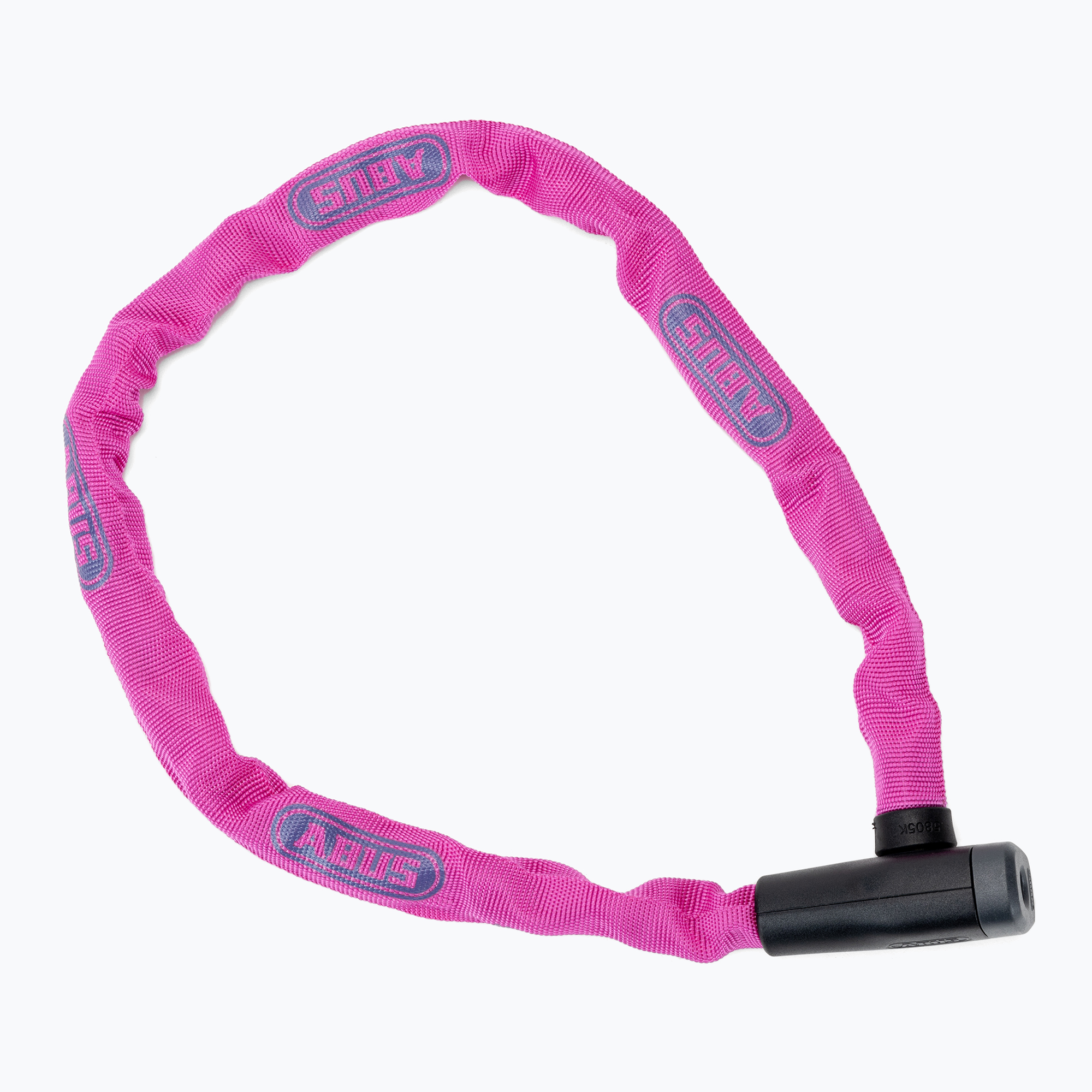 ABUS Steel-O-Chain bicycle lock 5805K/75 pink 72492 (0.5 x 75 cm)