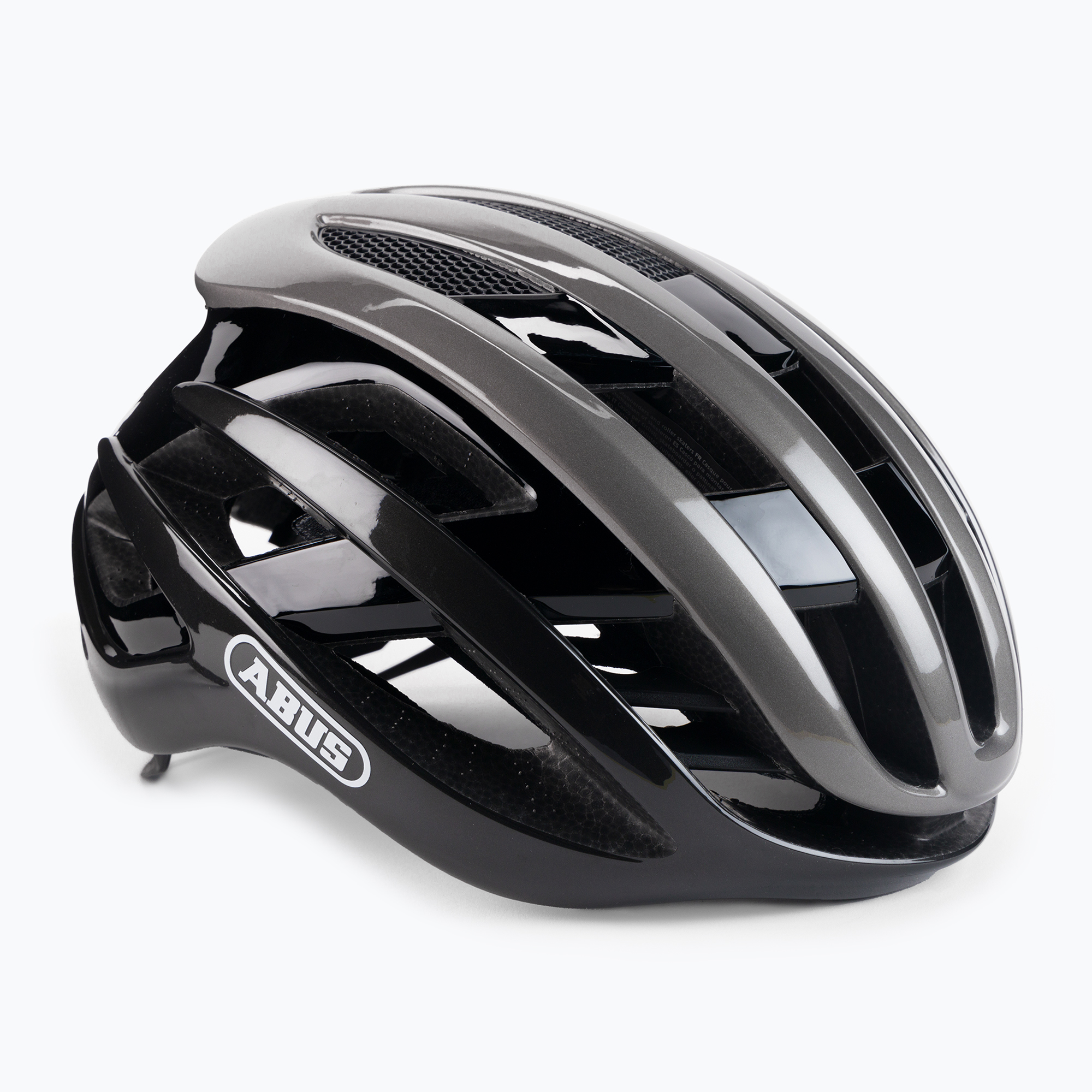 ABUS AirBreaker bicycle helmet dark grey 86845 (52-58 cm (M))