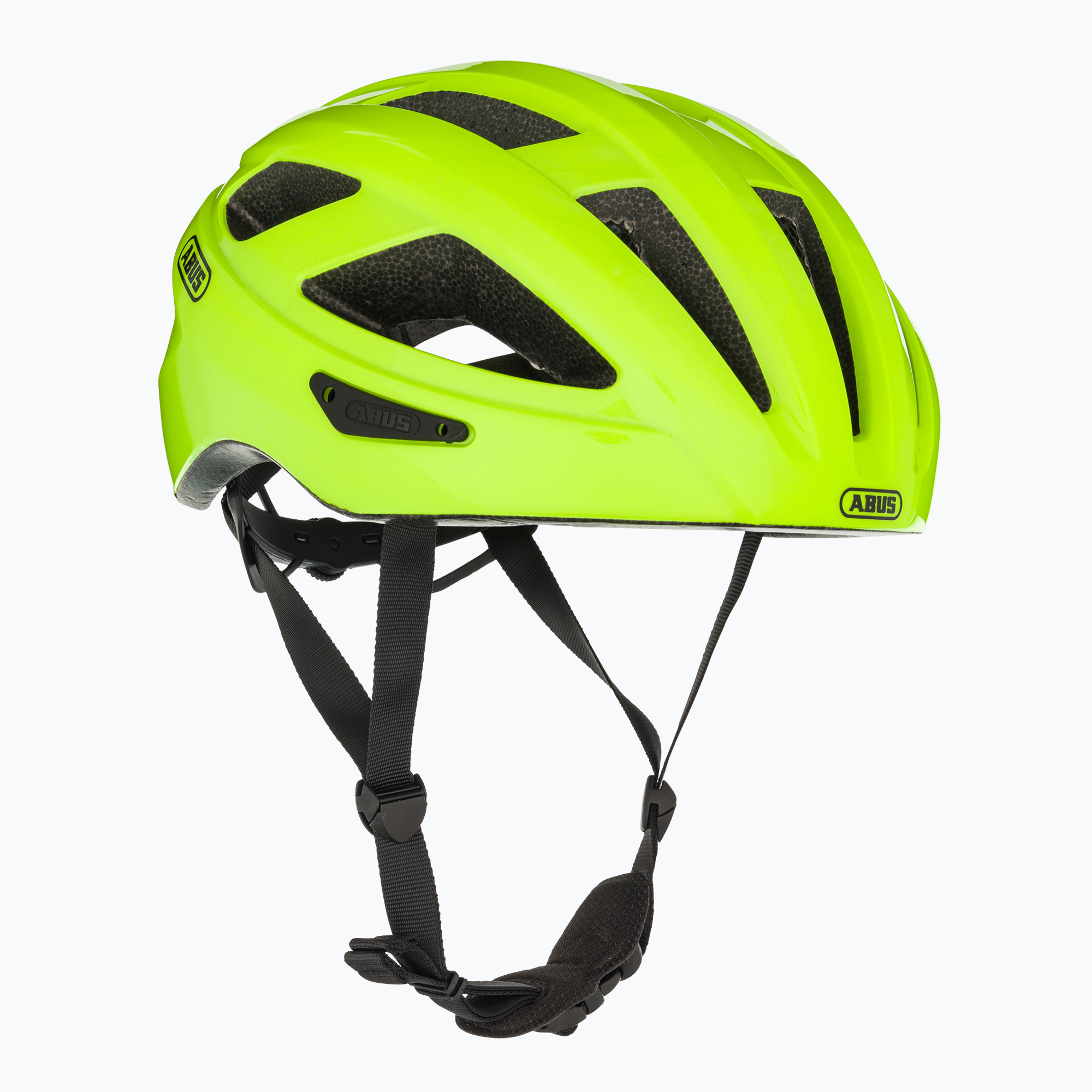 ABUS bike helmet Macator signal yellow (58-62 cm (L))