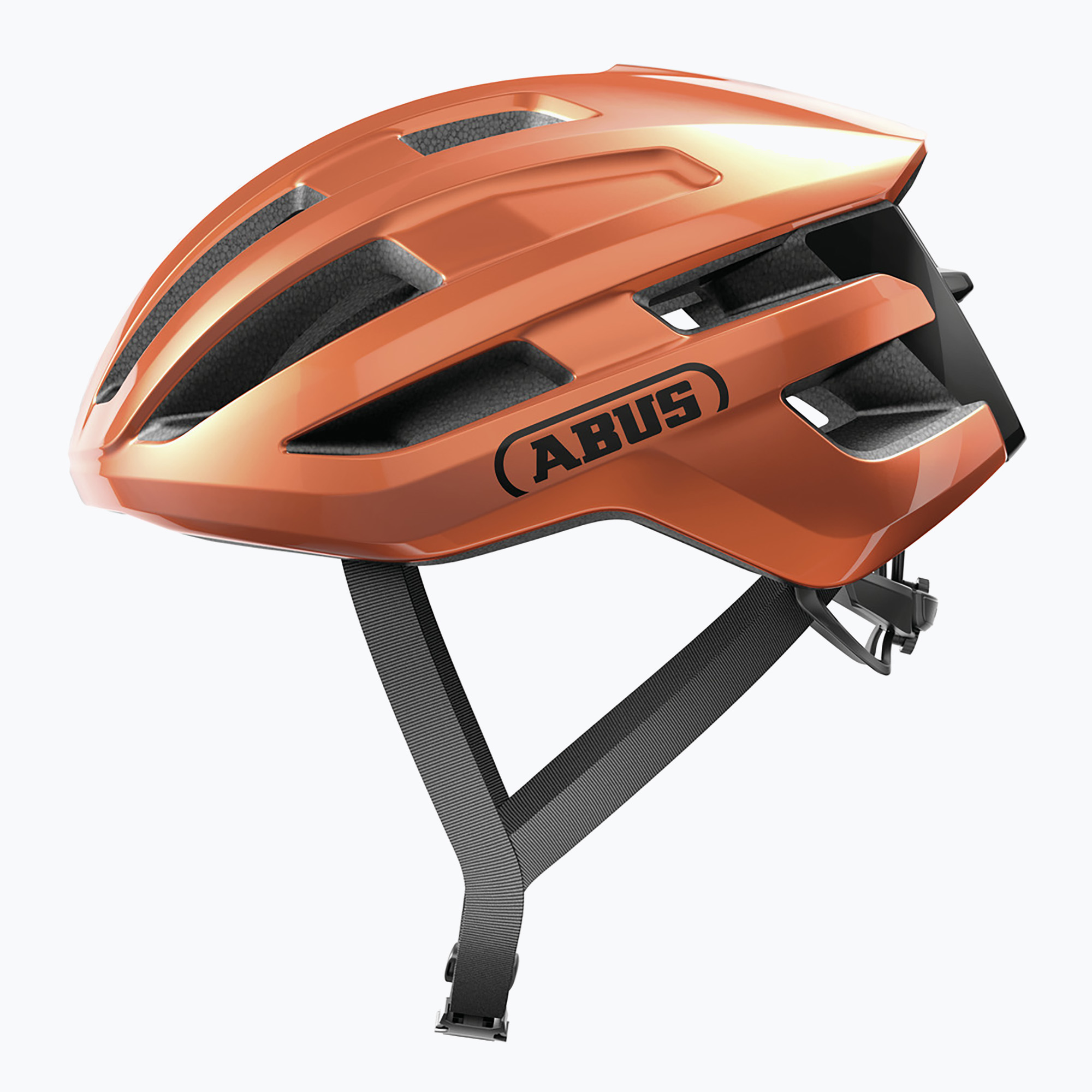 Bicycle helmet ABUS PowerDome goldfish orange (54-58 cm (M))