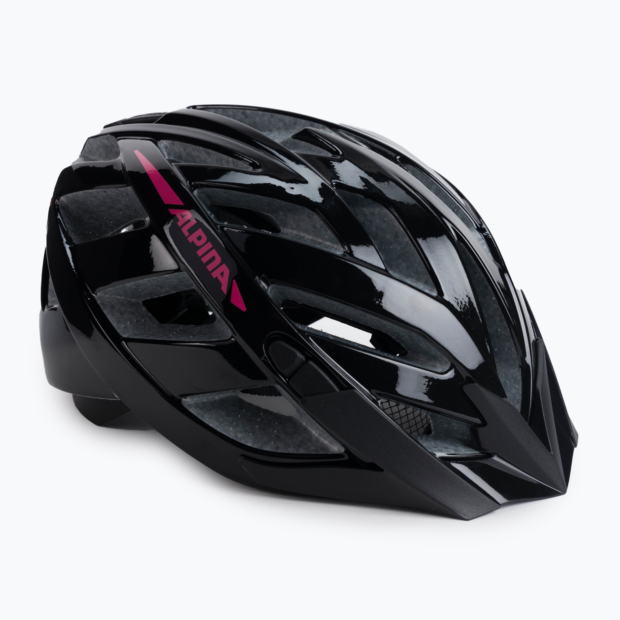 Bicycle helmet Alpina Panoma 2.0 black/pink gloss (52-57 cm)