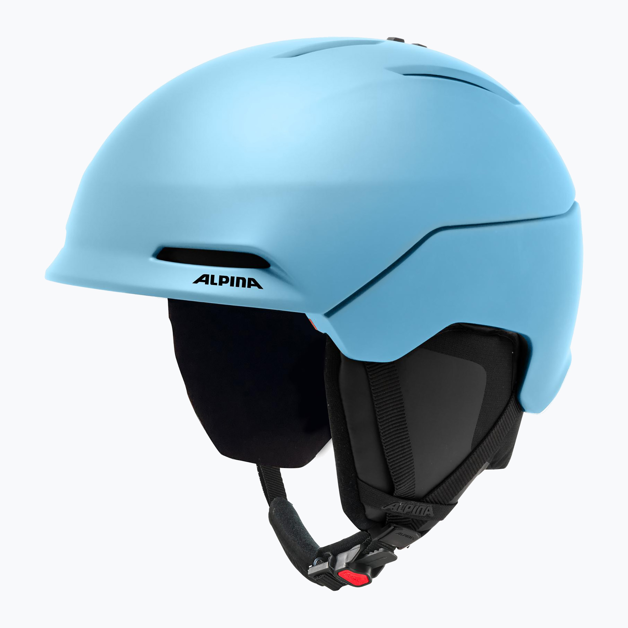 Alpina ski helmet Nax smoke/ blue matt (55-59 cm)