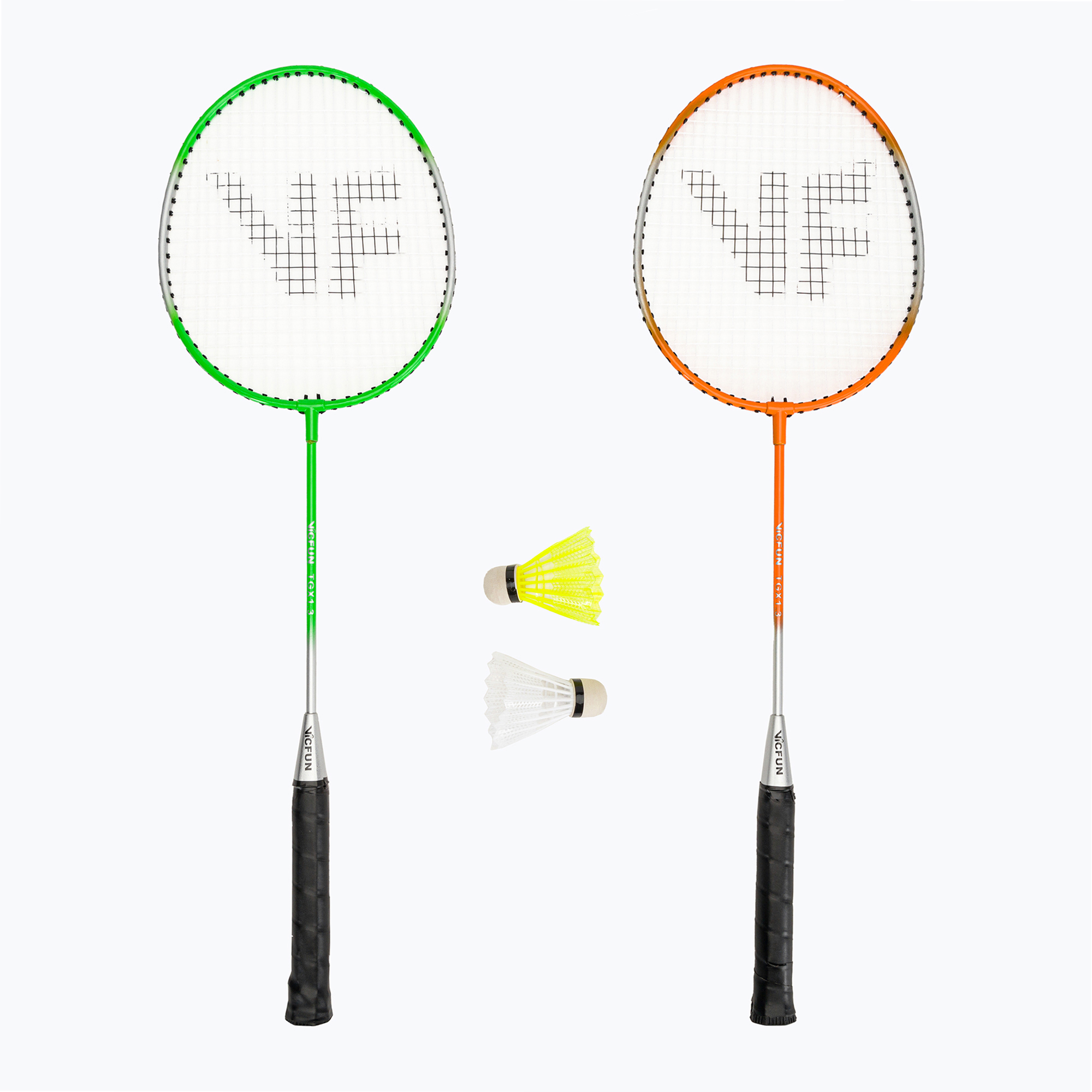 VICTOR VICFUN Hobby badminton set Type B green/orange