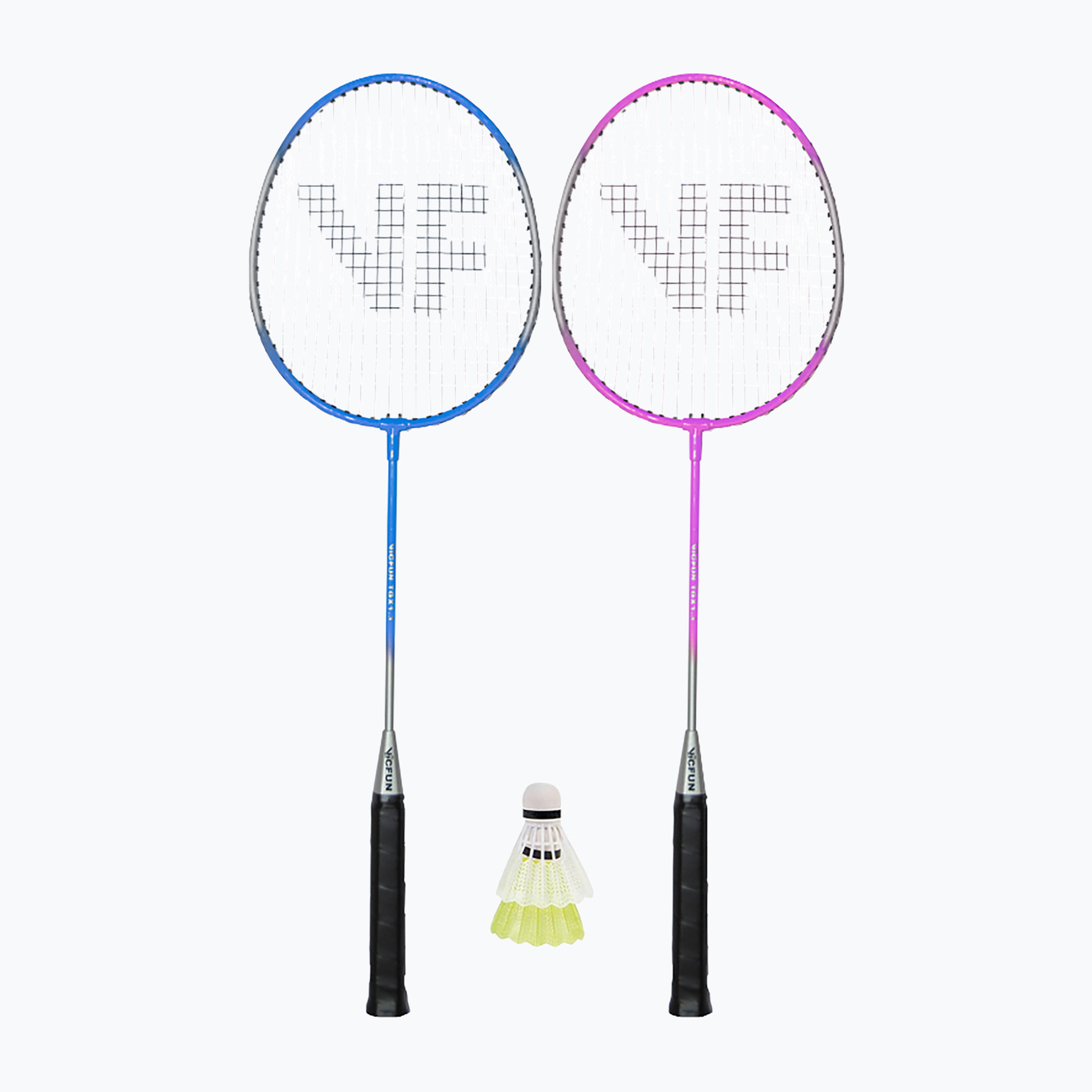 VICFUN Hobby badminton set Type B pink/ blue