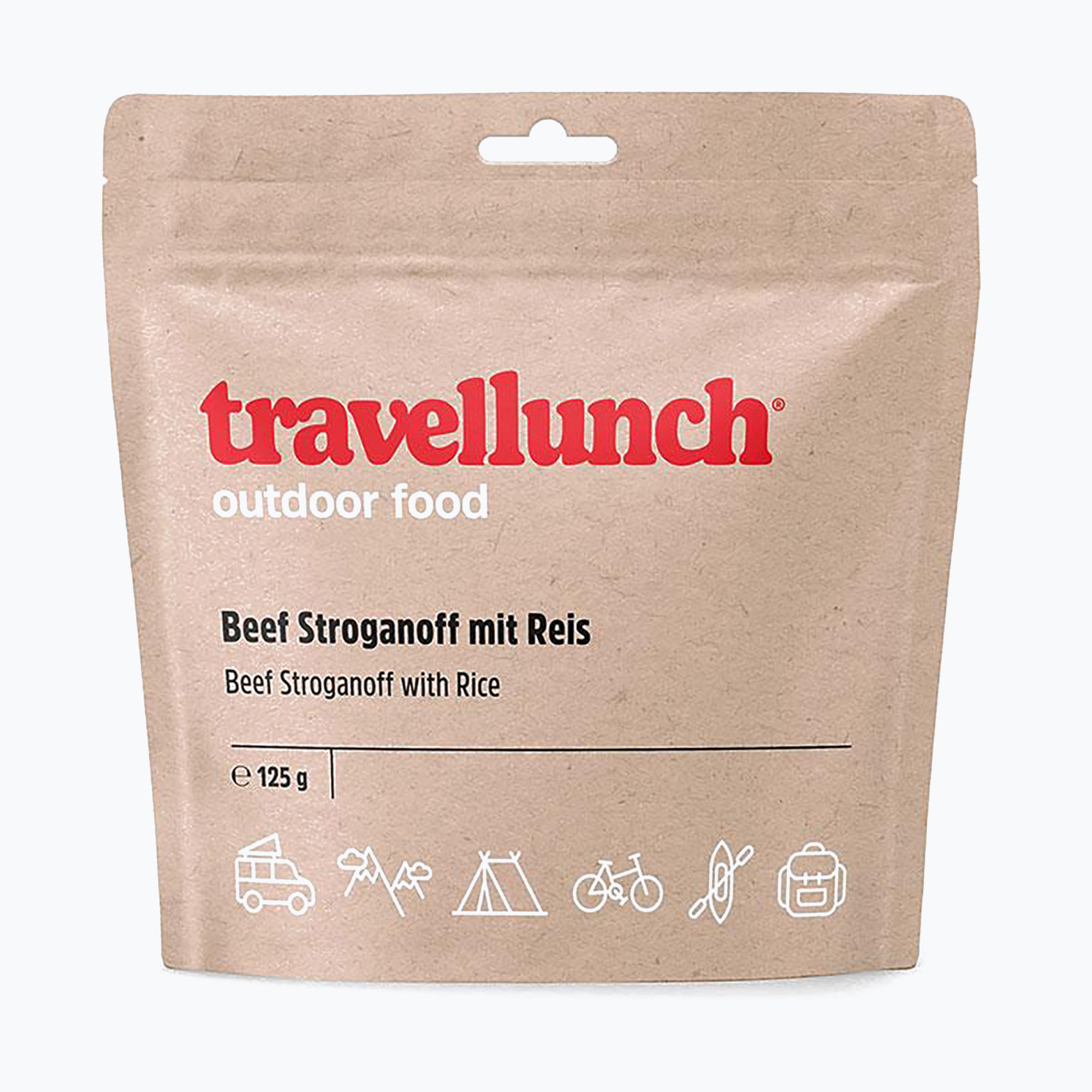 Freeze-dried food travellunch Beef with rice and vegetables 125 g