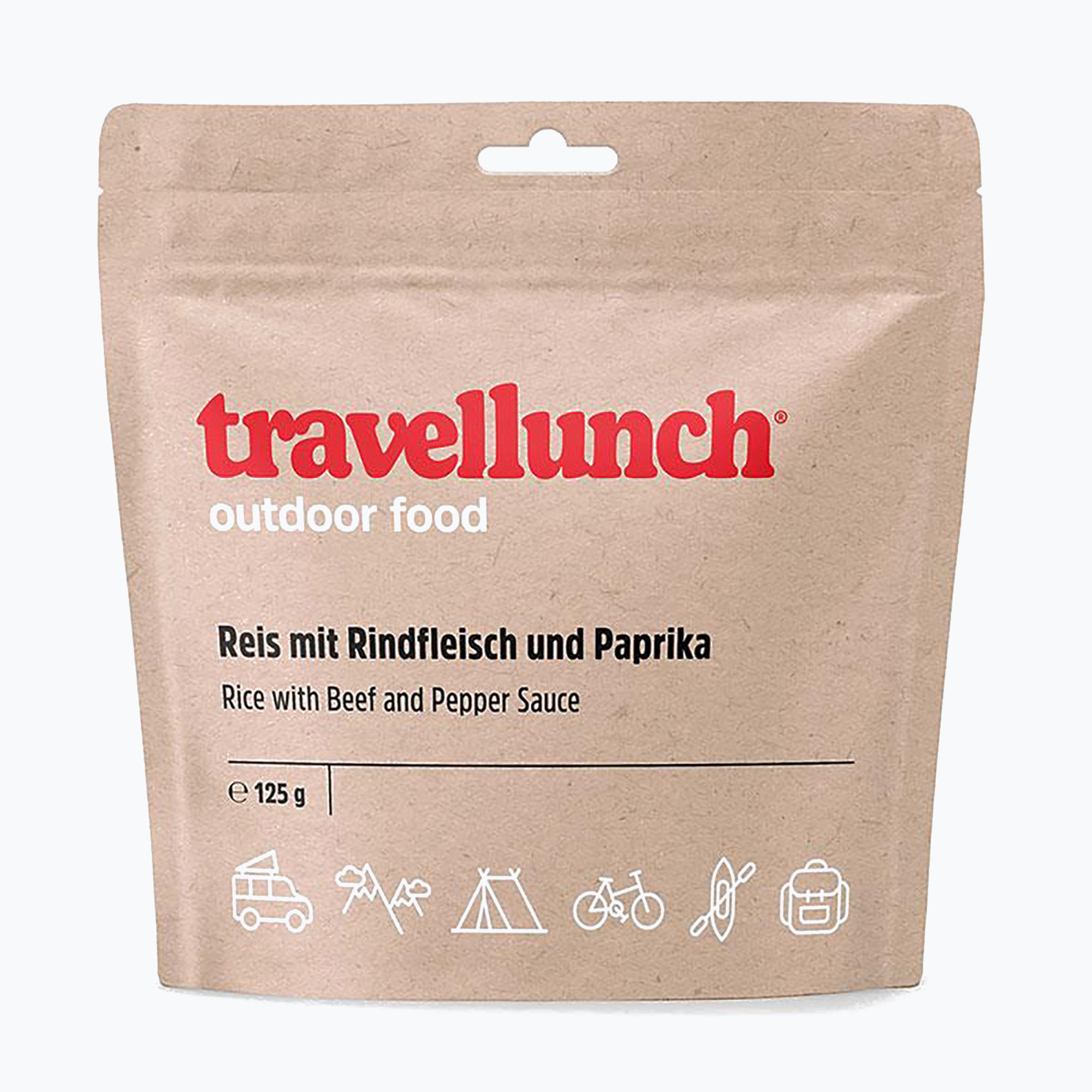 Freeze-dried food travellunch Spicy beef with rice 125 g (125 g)
