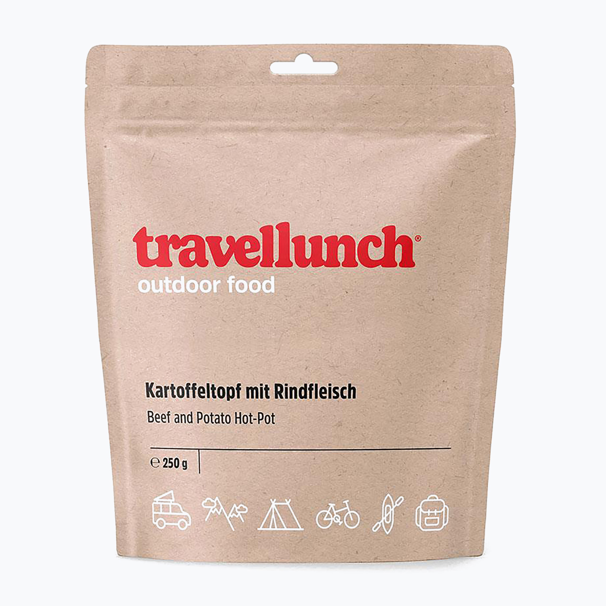 Freeze-dried food travellunch HOT-POT with beef, potatoes and vegetables 250 g