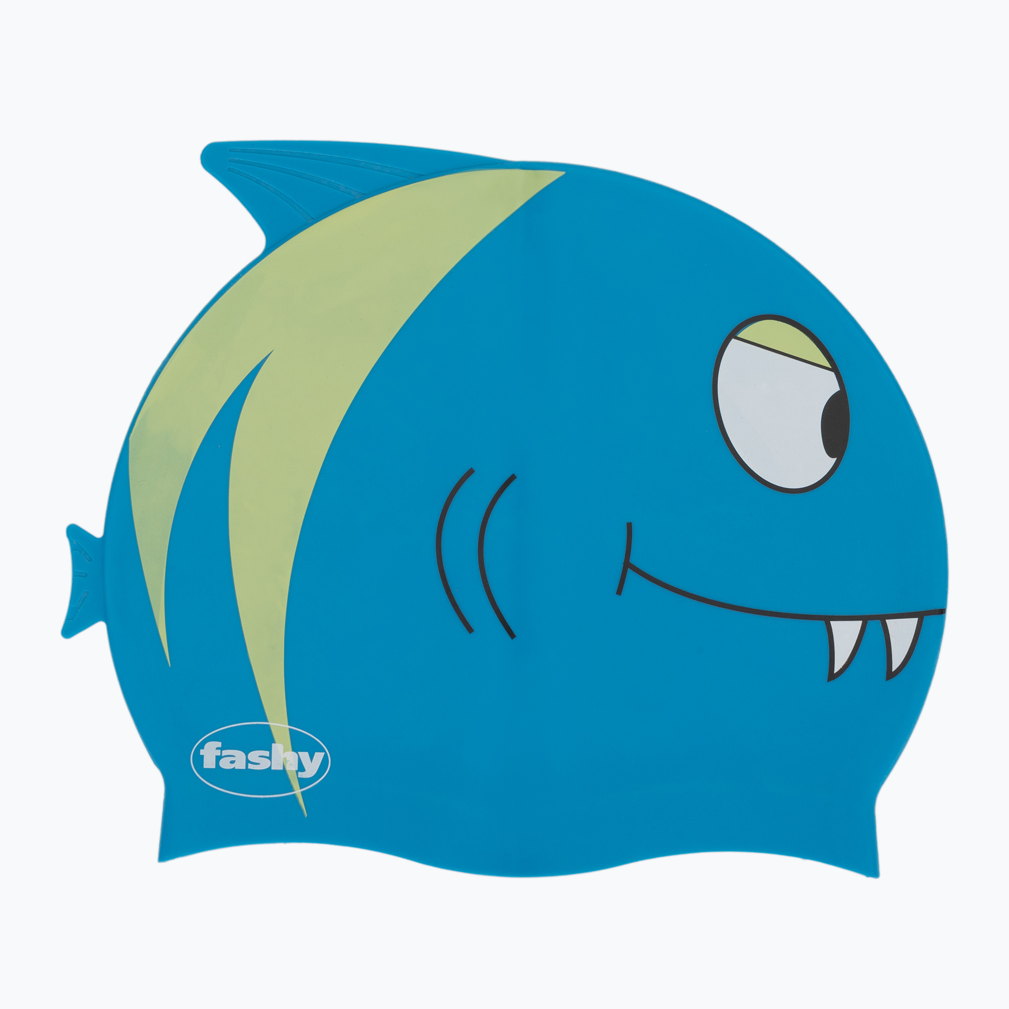 Fashy 3048 Printed blue/light blue children's swimming cap