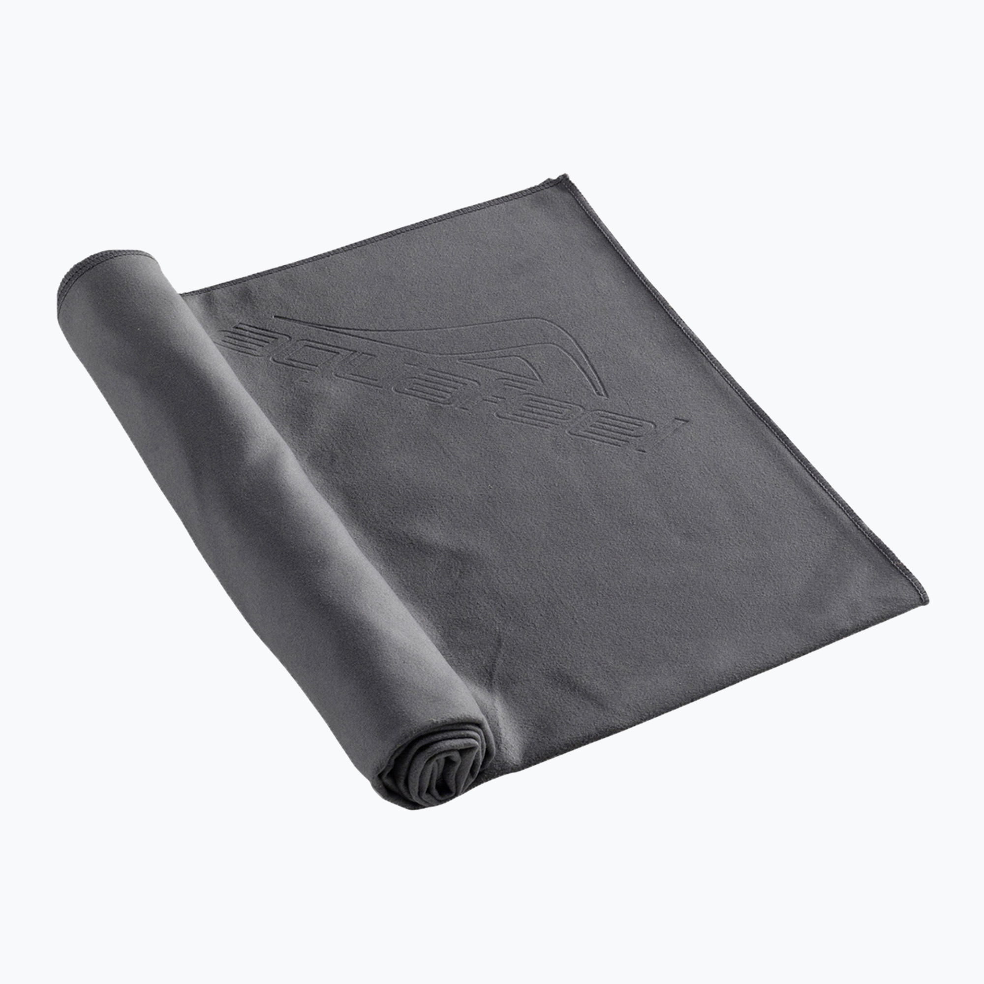 AquaFeel Sports quick-dry towel 200 x 80 cm dark grey (200 x 80 cm)