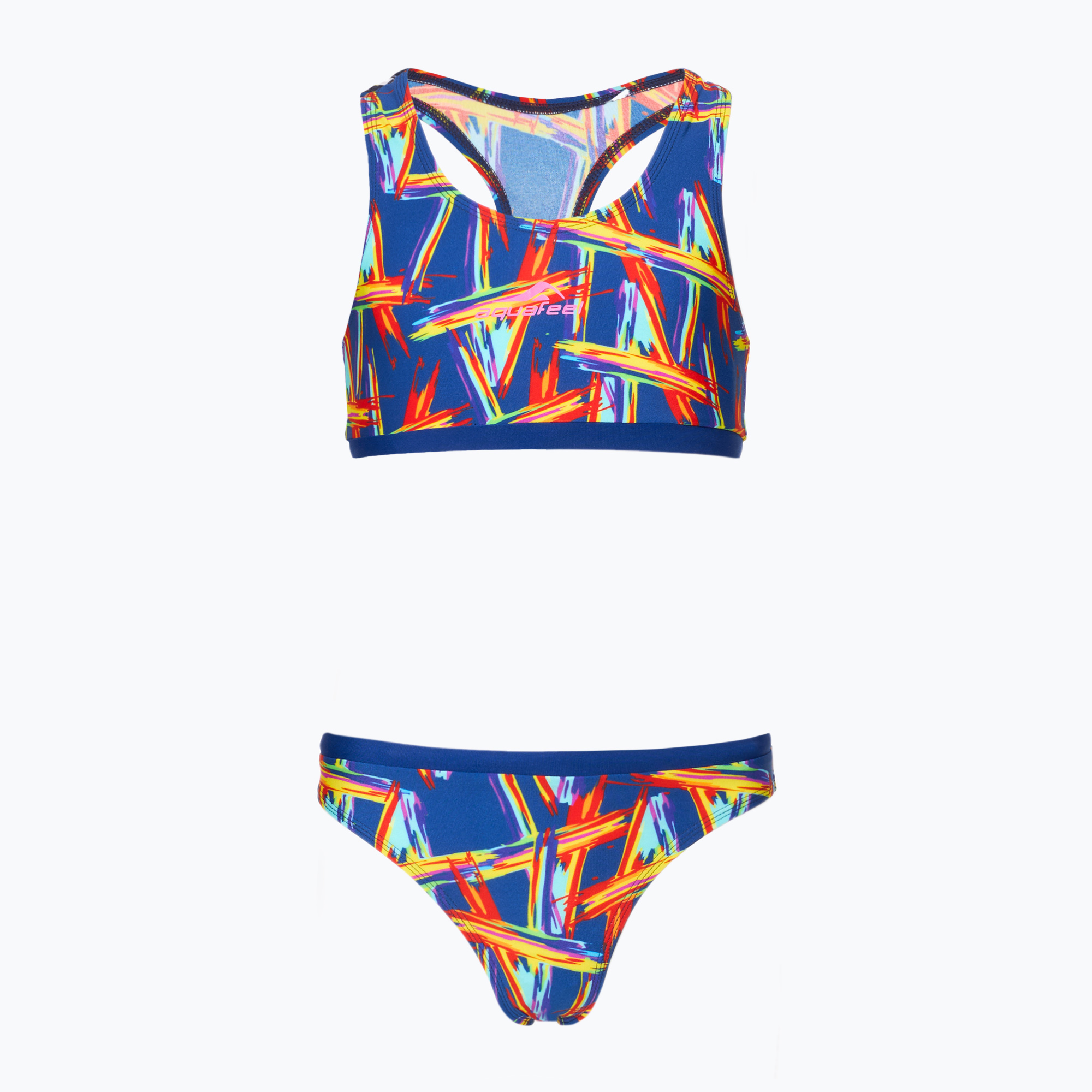 Children's two-piece swimsuit aquafeel Racerback colorful a (139)