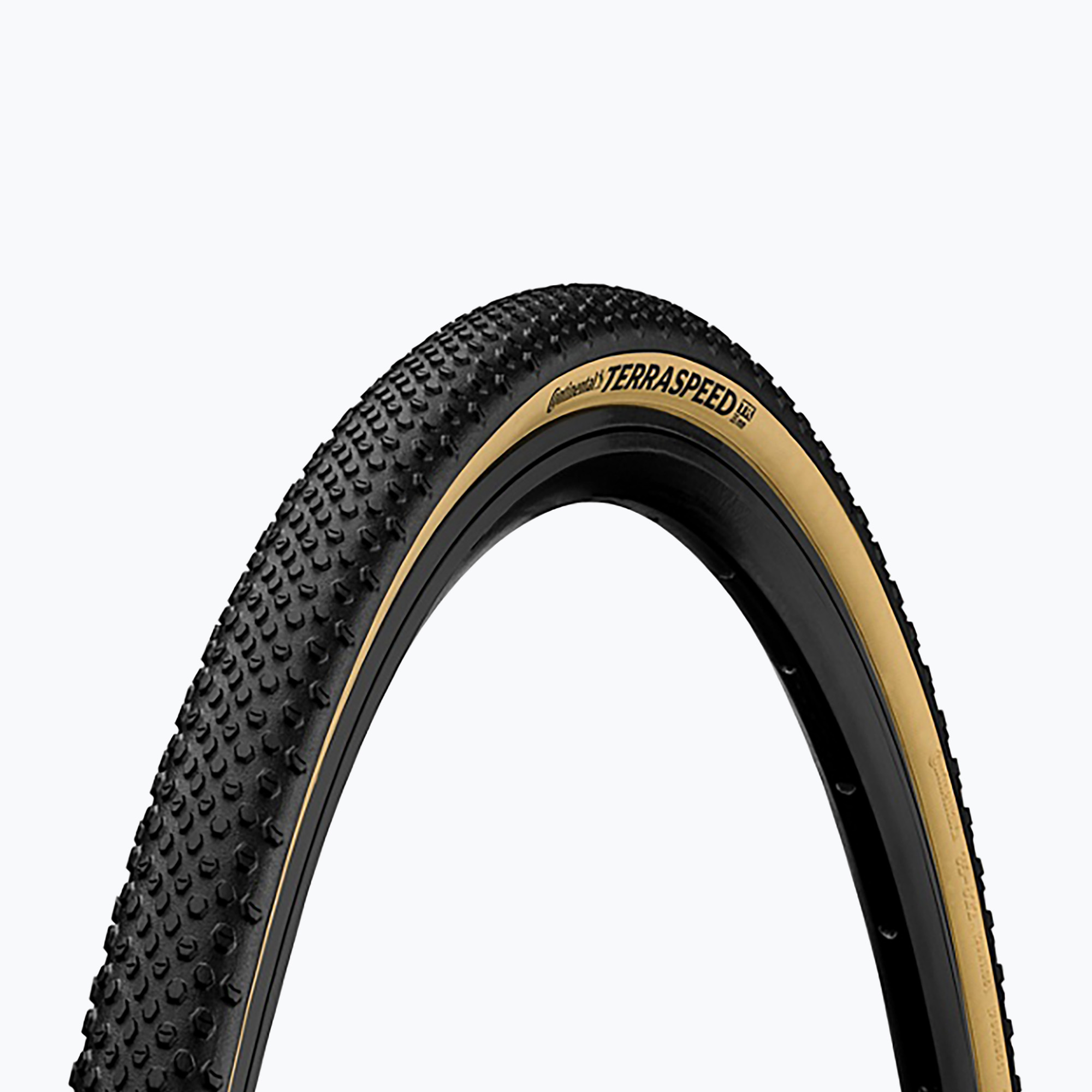 Continental Terra Speed PT fold black/cream bicycle tyre (700 x 40C)