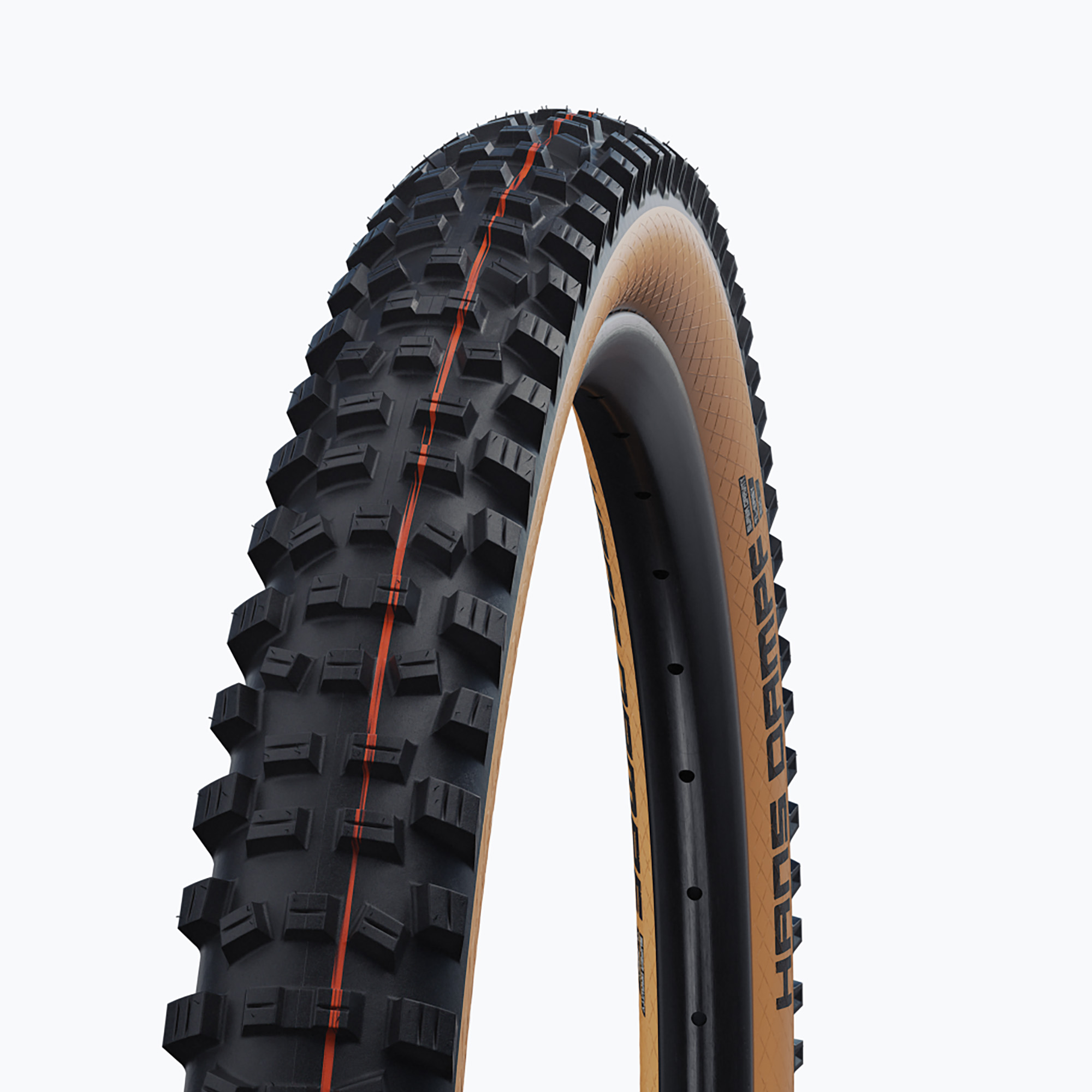 Bike tyre SCHWALBE Hans Dampf Super Trail Addix Soft sk. bronze sidewall (29 x 2.35)