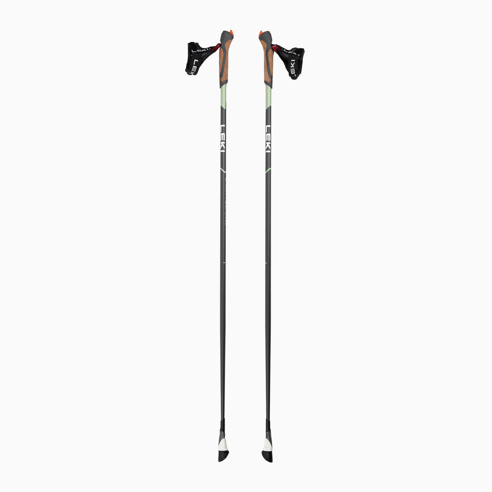 LEKI Smart Response nordic walking poles dark anthracite/smokegreen/white (120 cm)
