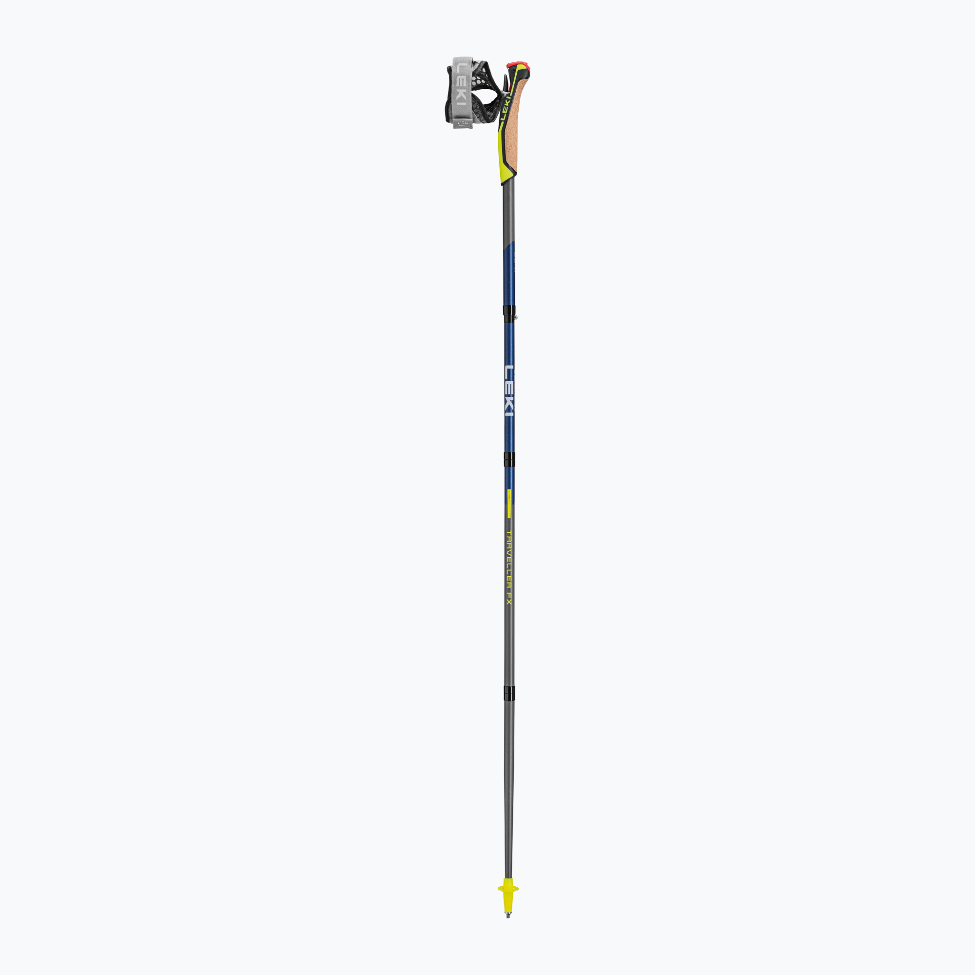 LEKI Traveller FX.One Carbon nordic walking poles navy blue and silver 65325821110