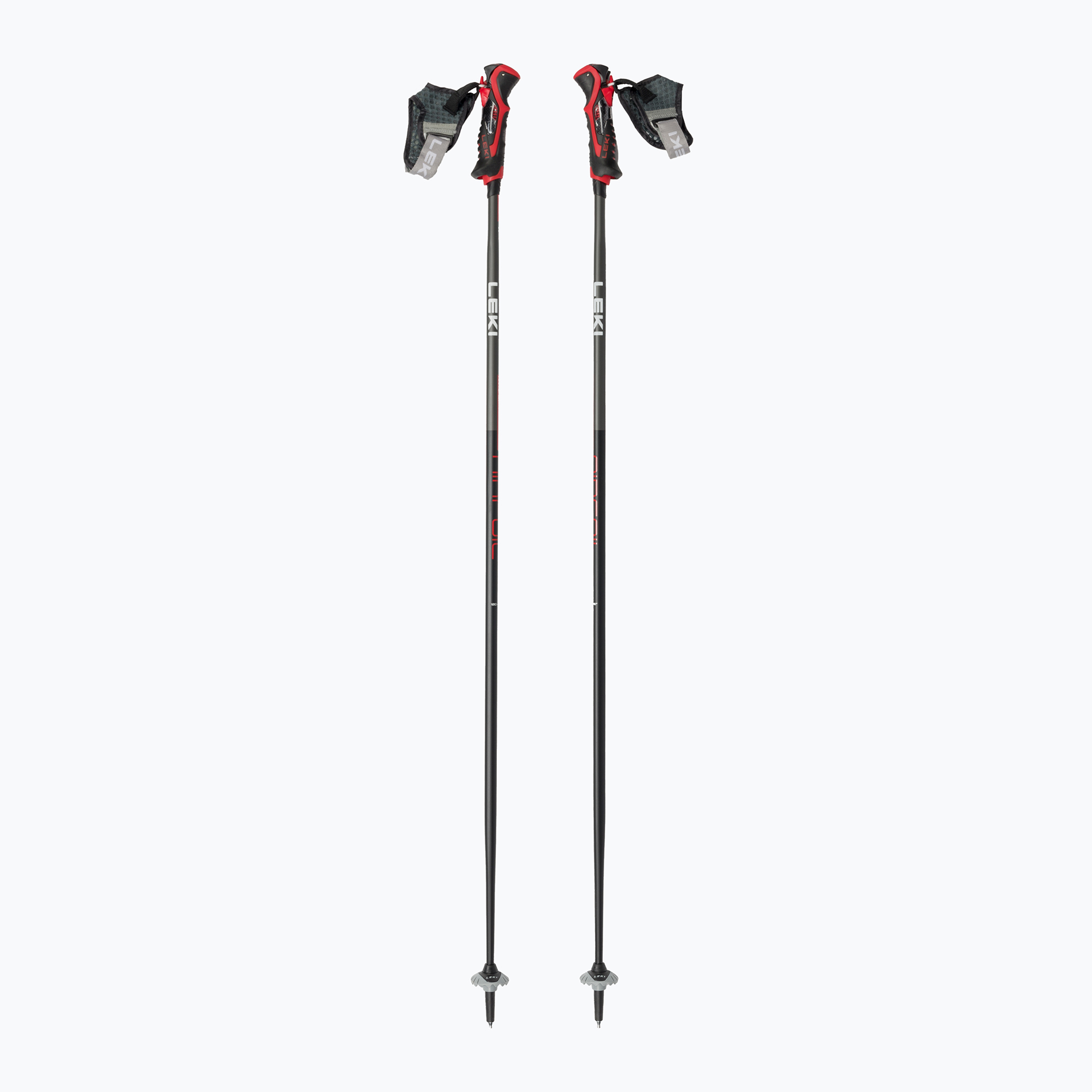 LEKI Airfoil 3D ski poles black/red (135 cm)