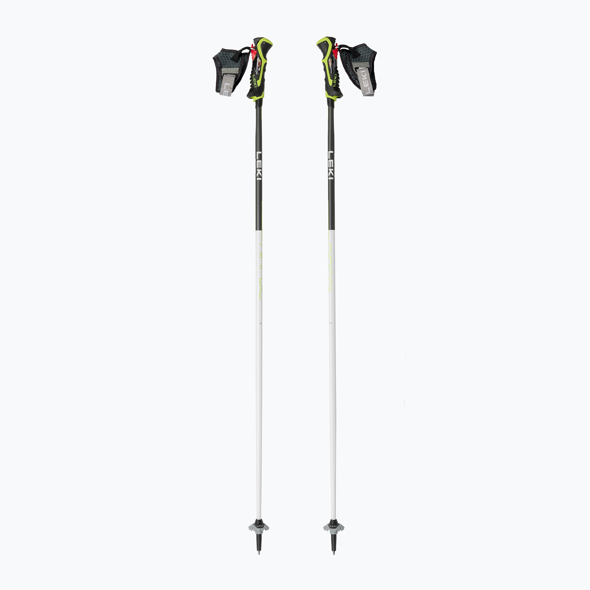 LEKI Airfoil 3D ski poles white/yellow (120 cm)