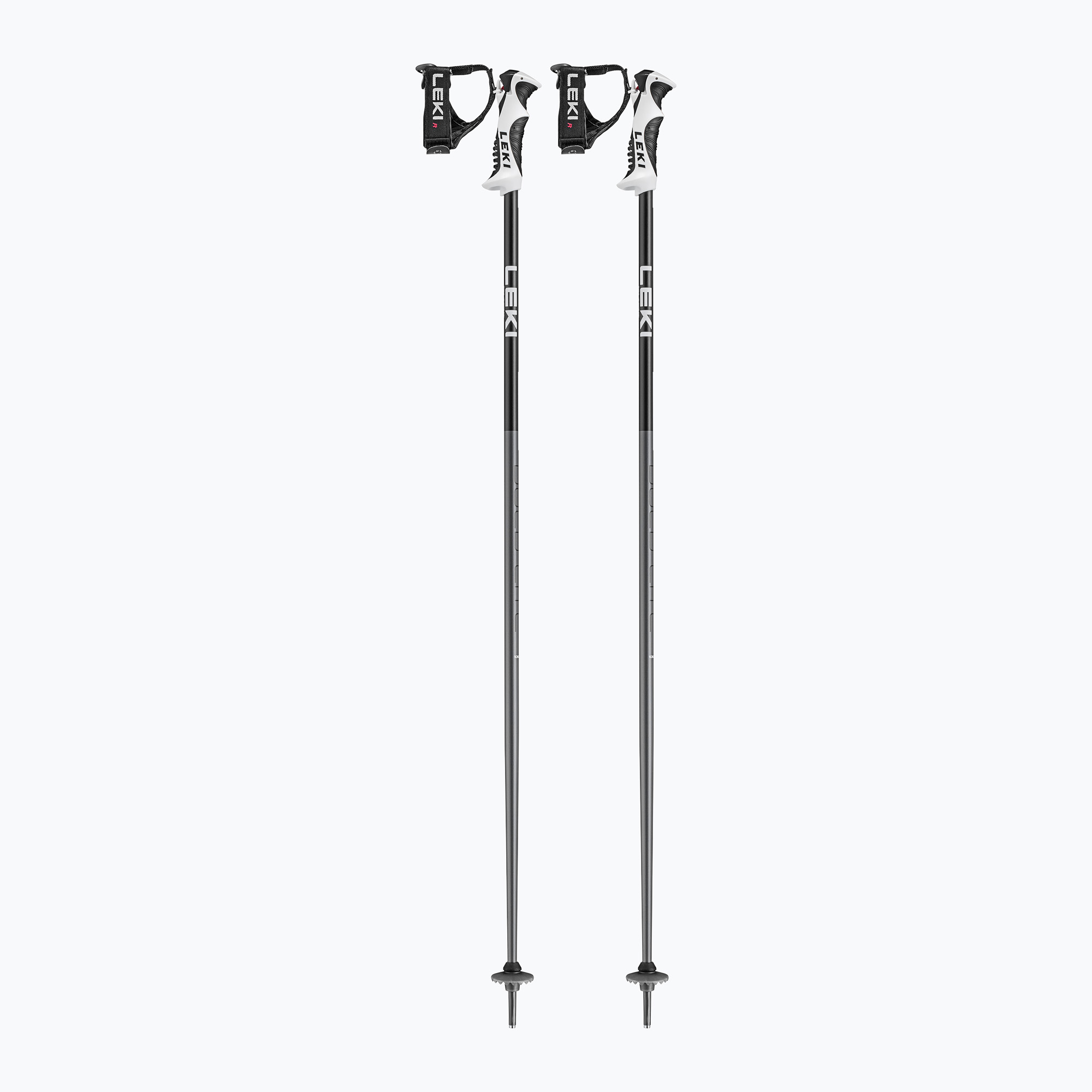 LEKI Bold Lite S dark anthracite/ black/ white children's ski poles (115 cm)