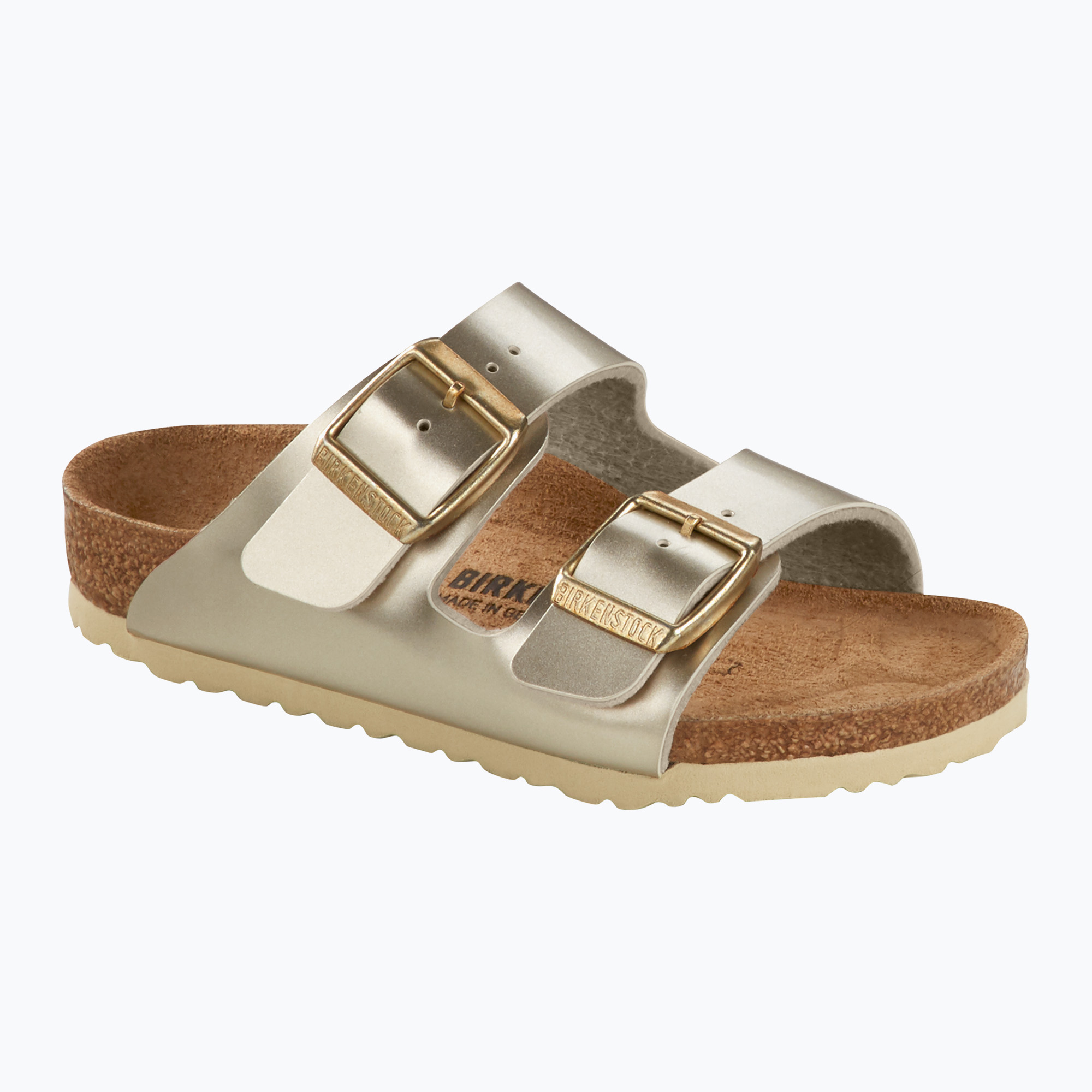 BIRKENSTOCK flip-flops Arizona BF Narrow electric metallic gold 1014840 (34 EU)