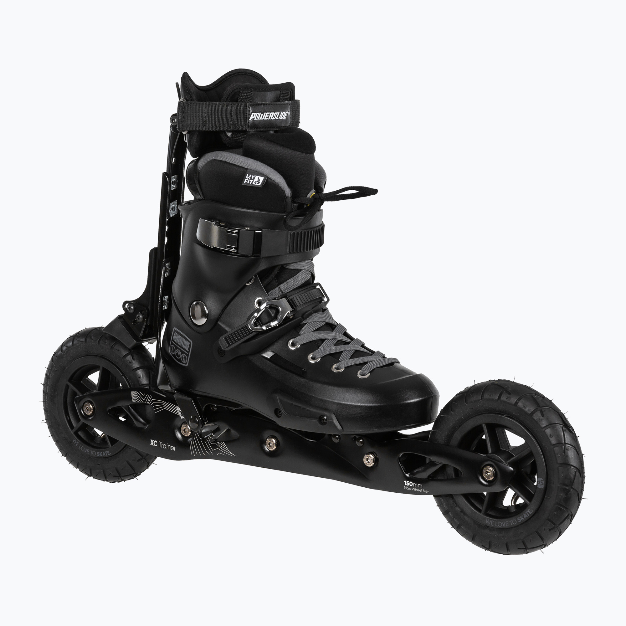 Powerslide XC Trainer 150 off-road skates black 908344 (41-42 EU)