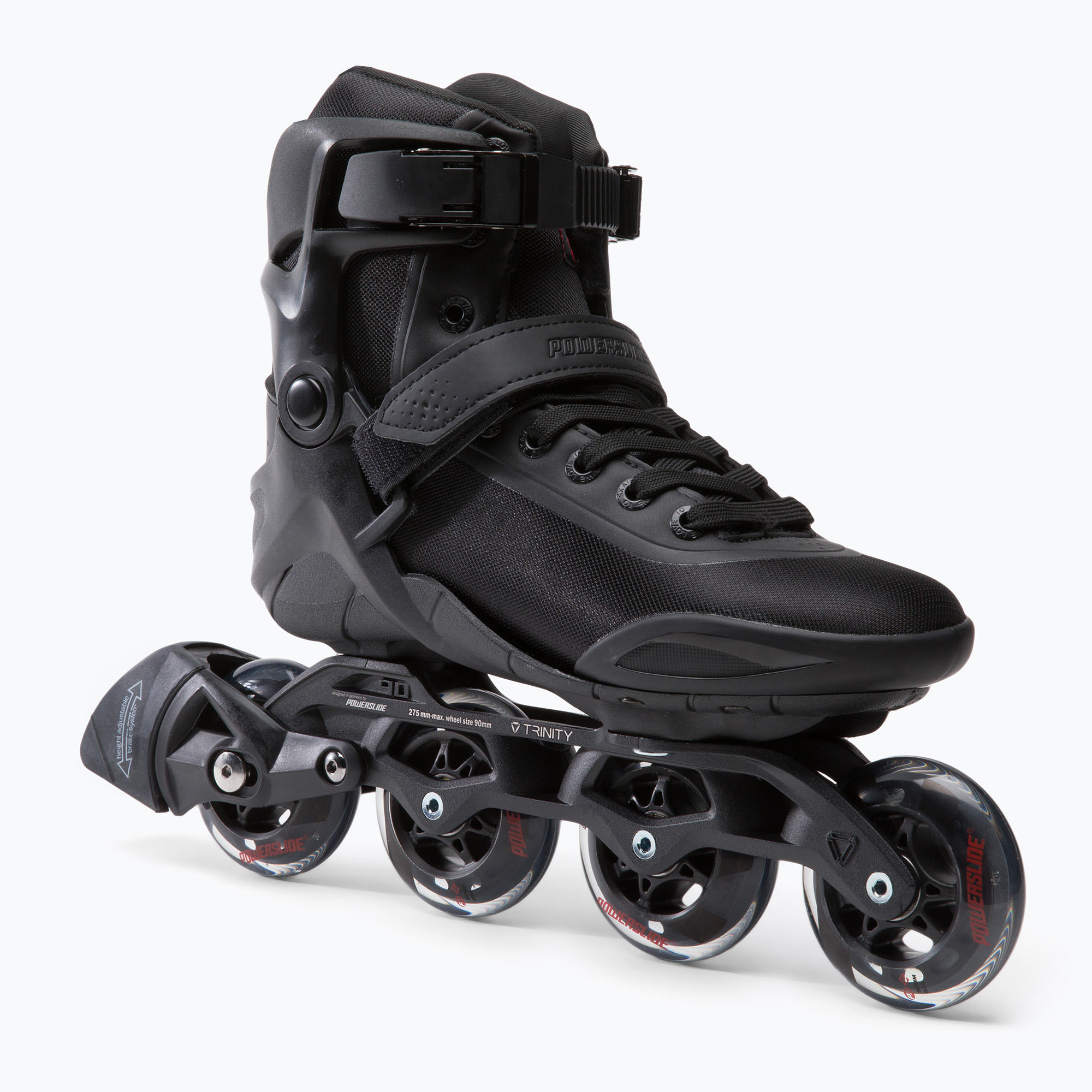 Men's Powerslide Phuzion Radon 80 roller skates black 940663 (44 EU)