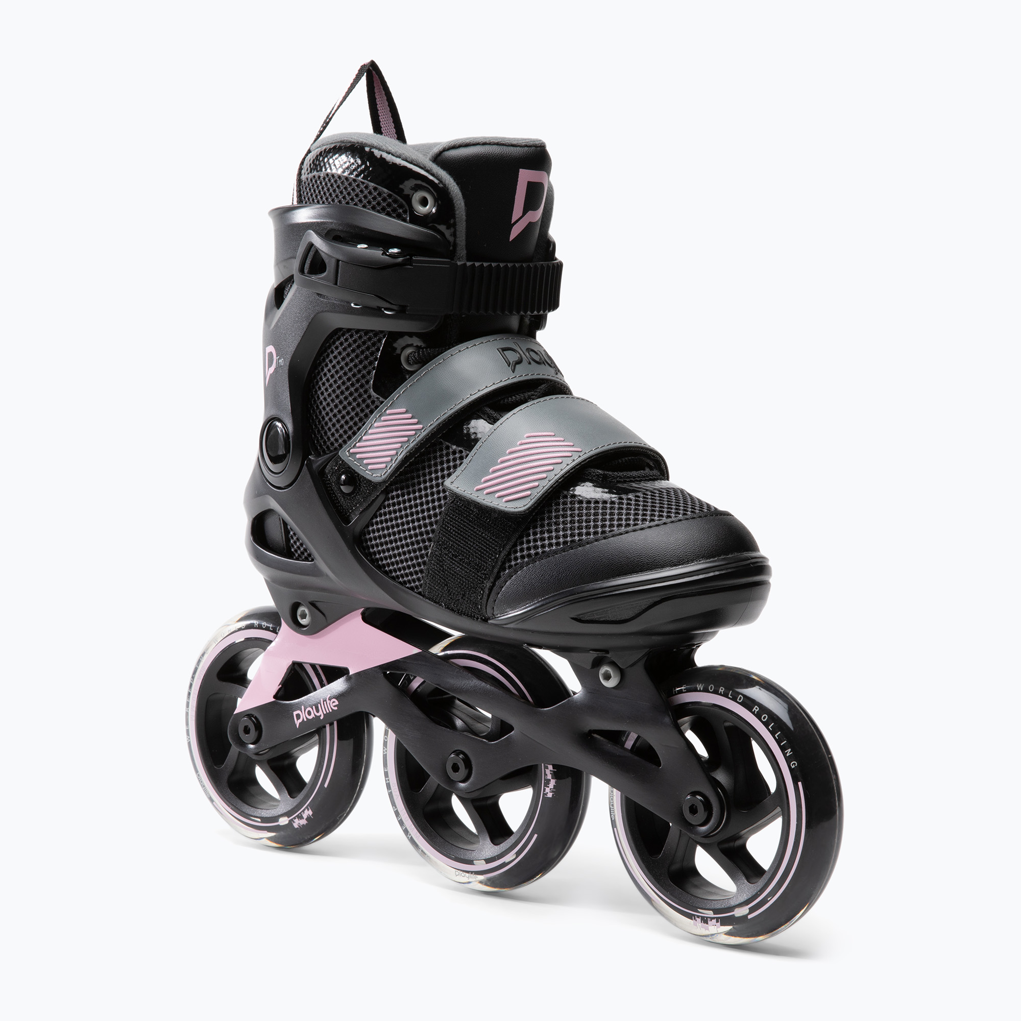 Women's roller skates Playlife GT 110 black 880322 (40 EU)