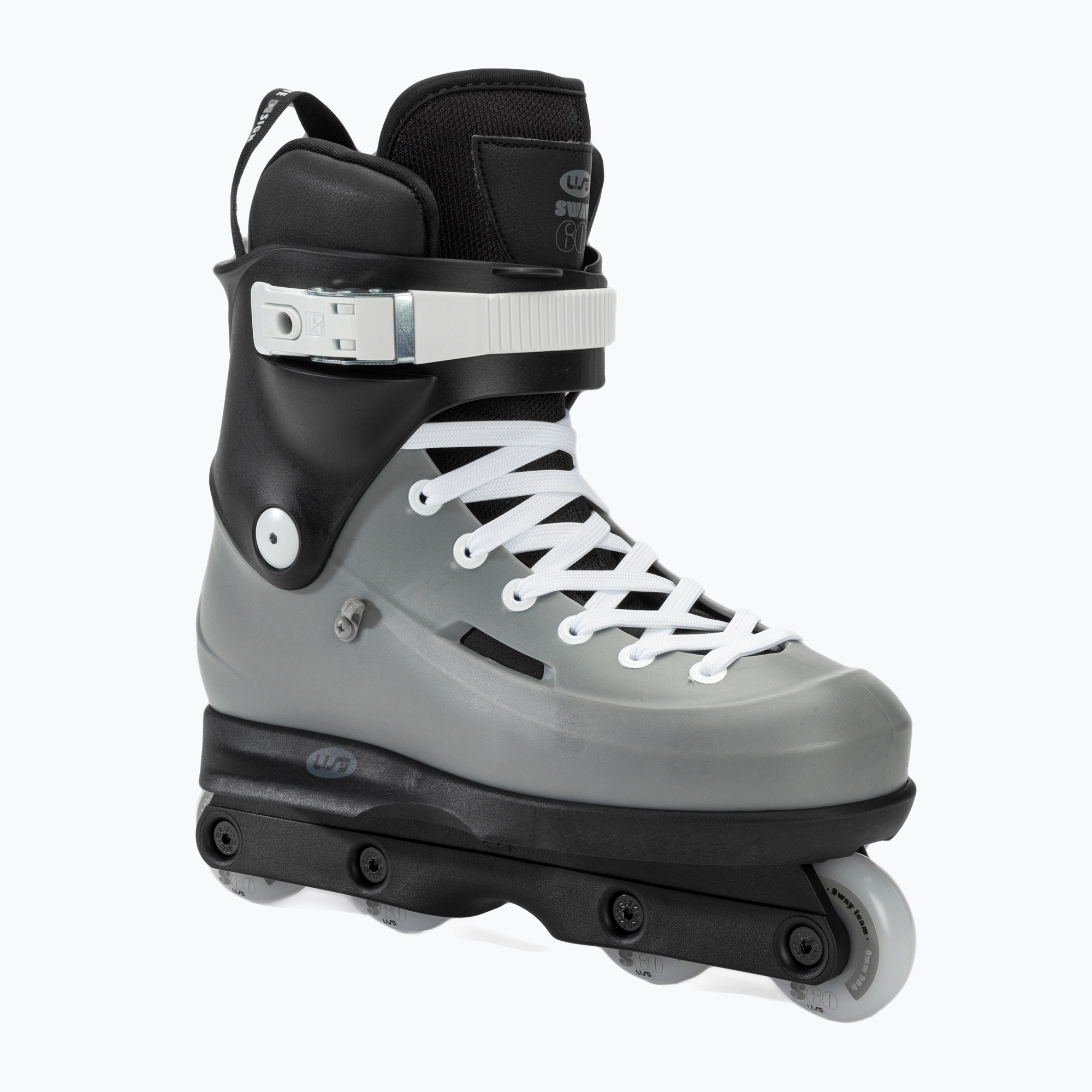 USD Sway Team 60 grey/black roller skates (41-42 EU)