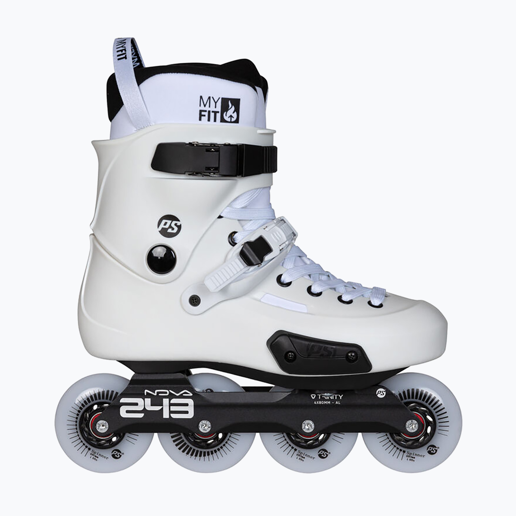 Powerslide Zoom Pro Nova white roller skates (37-38 EU)